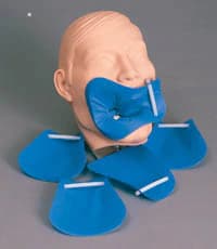 Handi-Dam Pre-Framed Latex Rubber Dam, Blue, Powder-Free, Medium, 20/Pk, I-70BM - Handi-Dam, Latex, Pre-Framed, Blue, Powder-Free, Medium, 20/Pk, I-70BM - Image 1