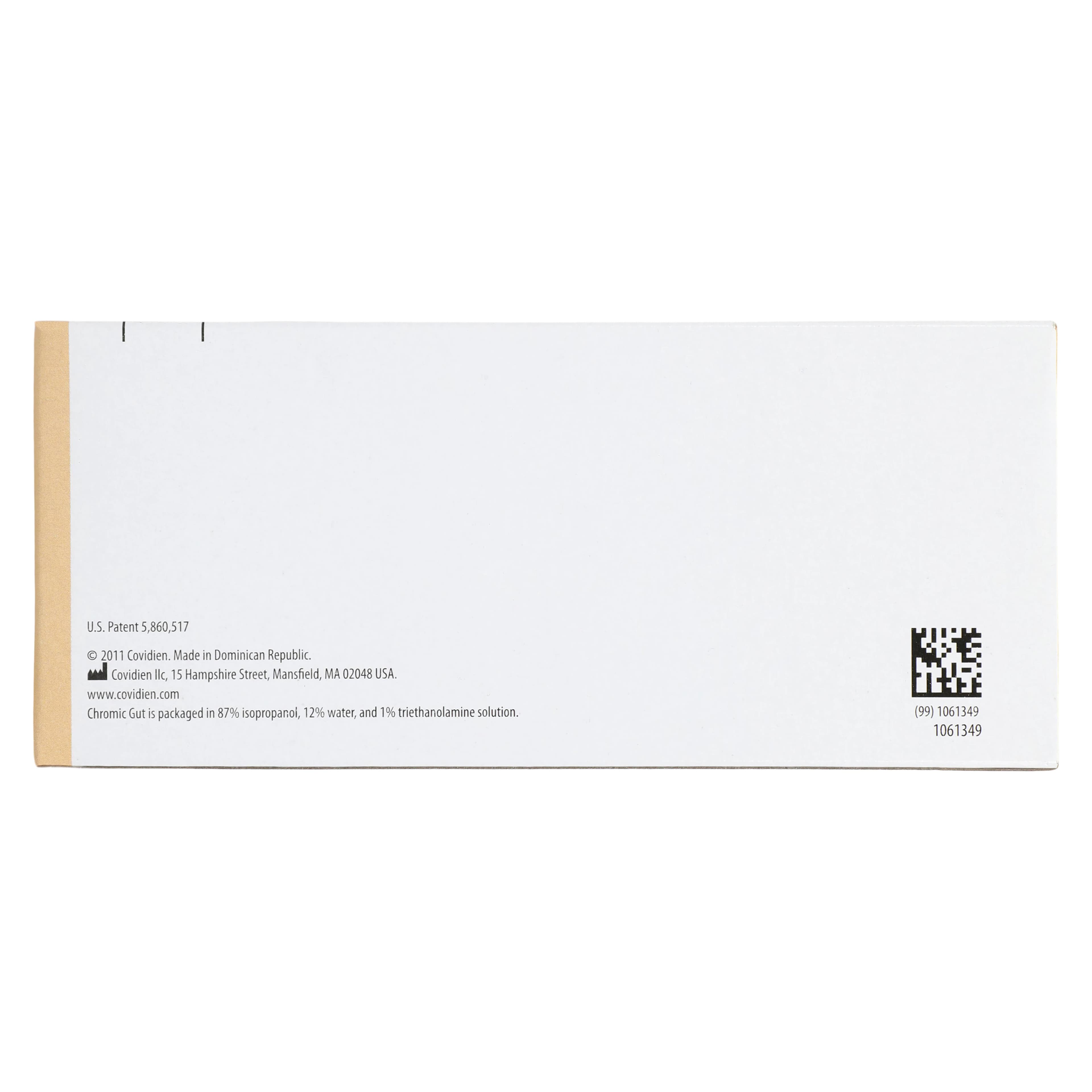 Surgigut Chromic Gut Suture, 4-0, 30" Length, C-13 Reverse Cutting 3/8 Circle Needle, 19mm, Undyed, 36/Case thumbnail 7