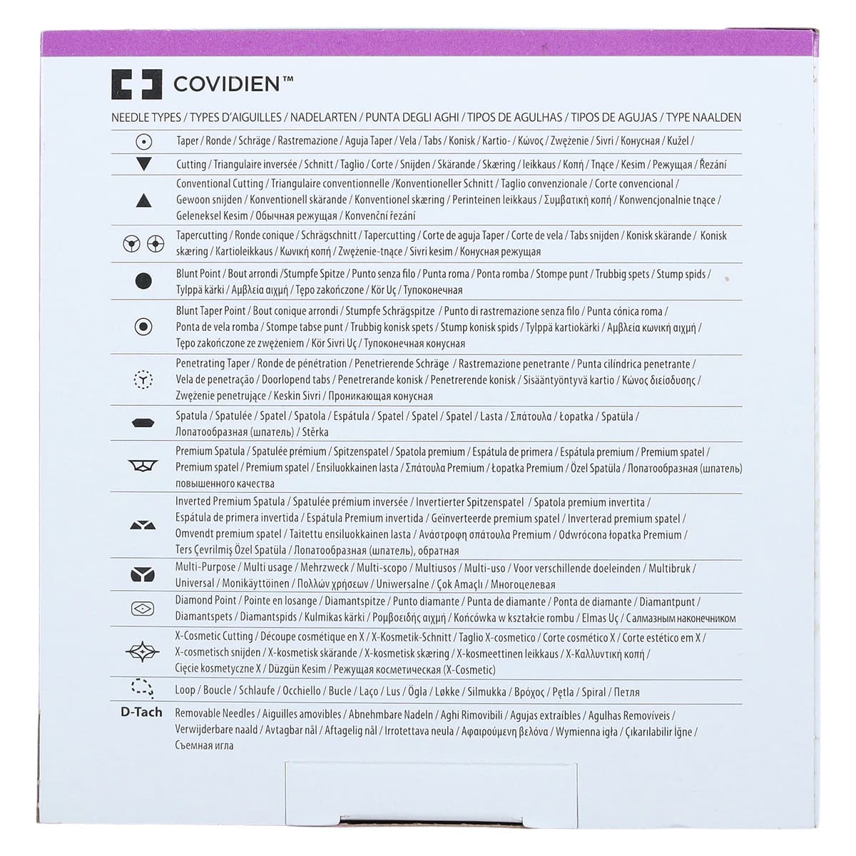 Medtronic Polysorb Suture, 3-0, 30", Undyed, V-20 Taper Point 1/2 Circle Needle 26mm, Coated, 36/Case thumbnail 5
