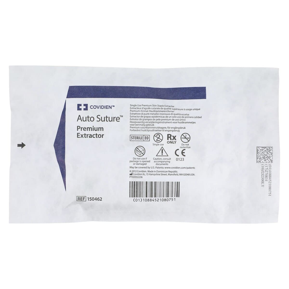 Medtronic Remove Skin Stapler, Plastic Handle/Metal Tip, 12/Case thumbnail 3