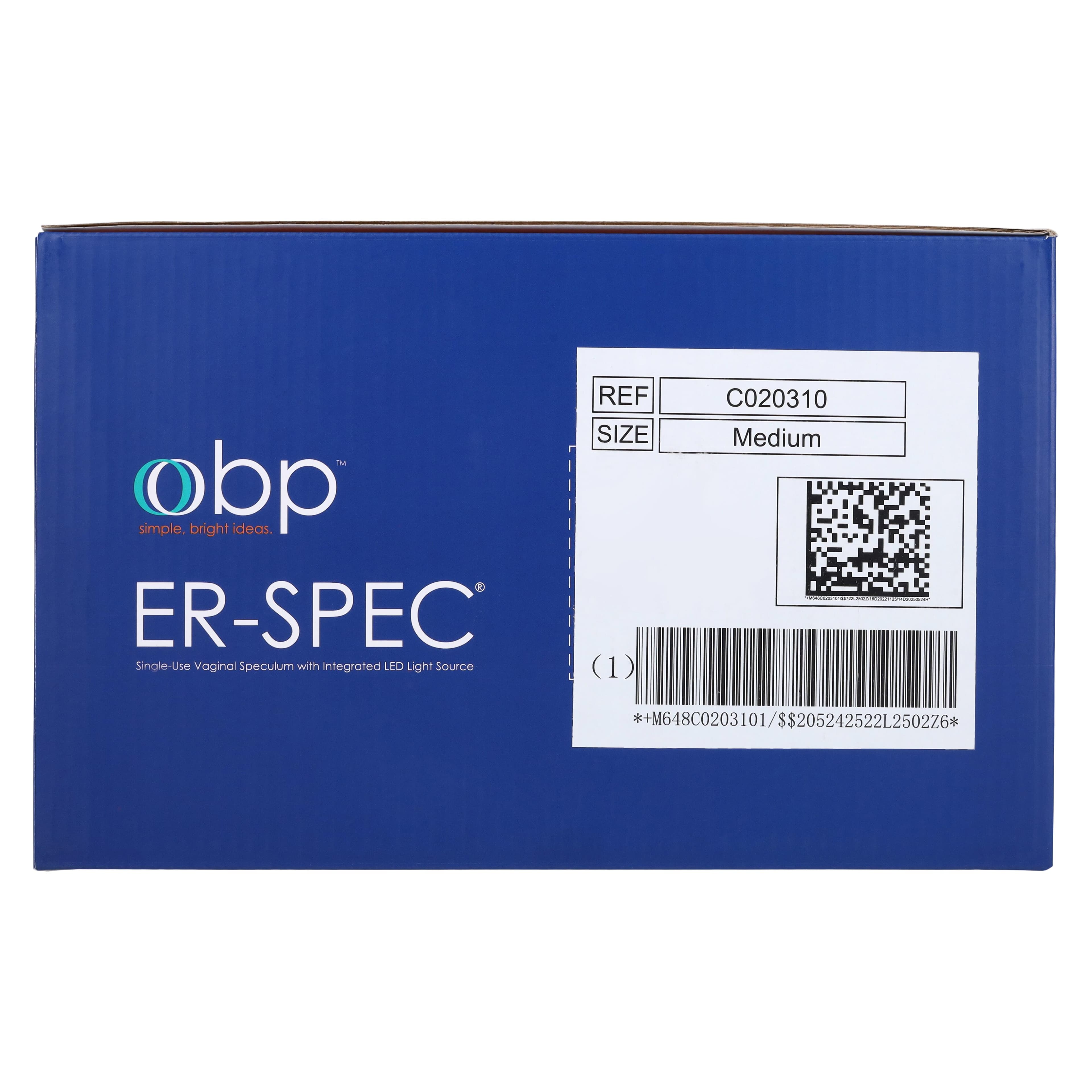 Cooper Surgical ER-SPEC Lighted Vaginal Speculum, Sterile, 12/Box thumbnail 5