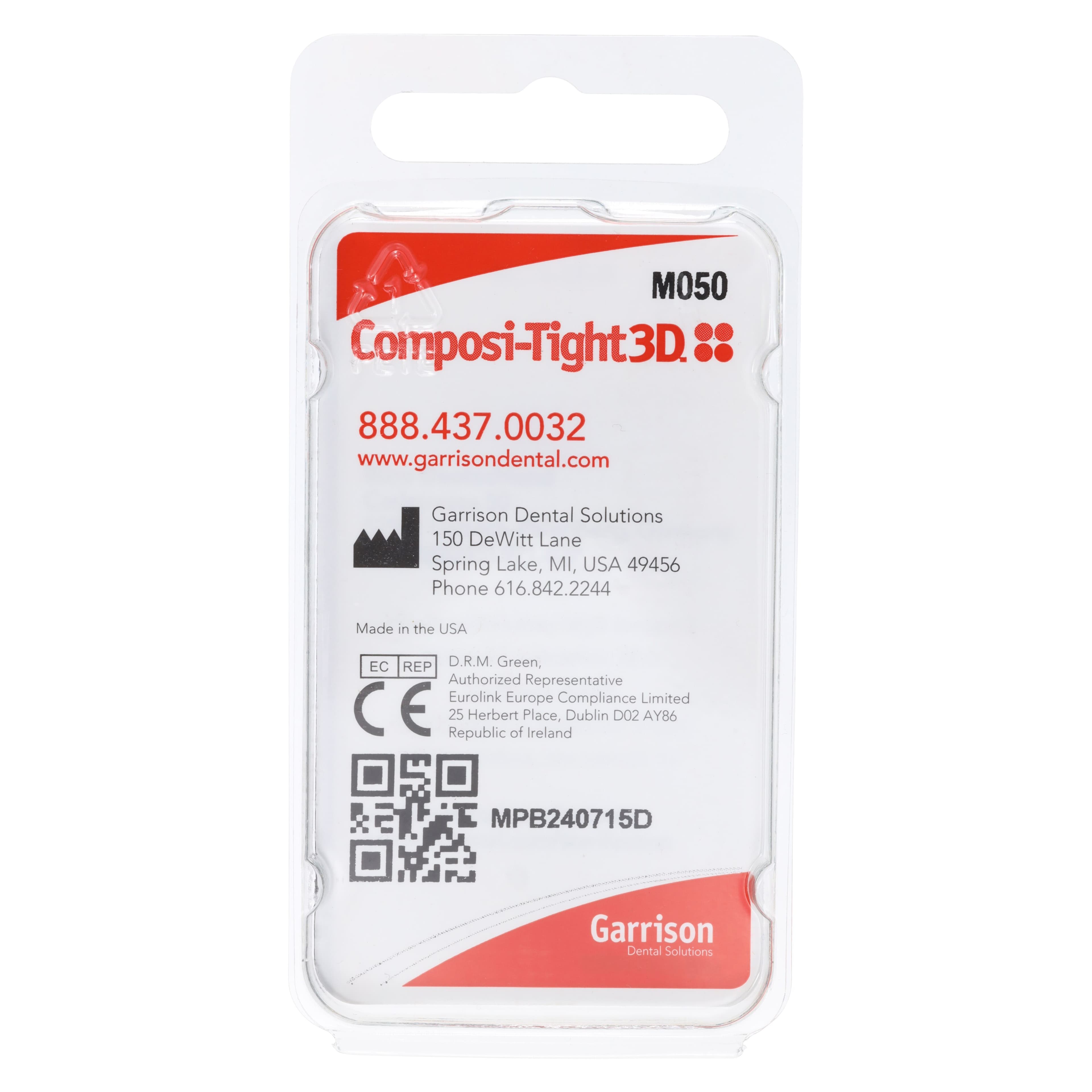 Garrison Dental Composi-Tight M-Series Pedodontic Matrix Bands with Extension, 3.2mm, 50/Pk, M050 thumbnail 3