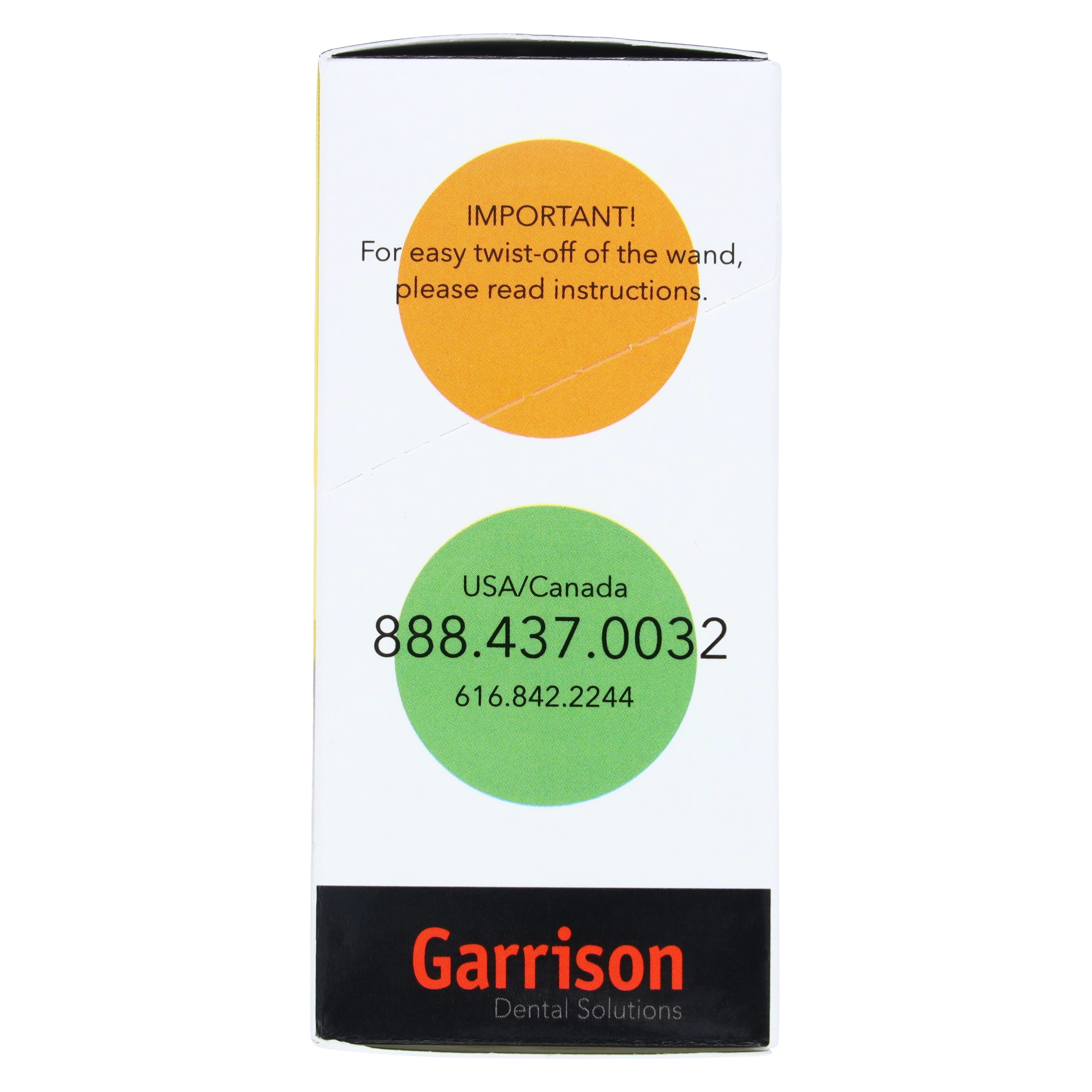 Garrison Dental Solutions Wedge Wands Opaque Refill, Extra Small (X-Small), Yellow, 300/Box, WYL thumbnail 6