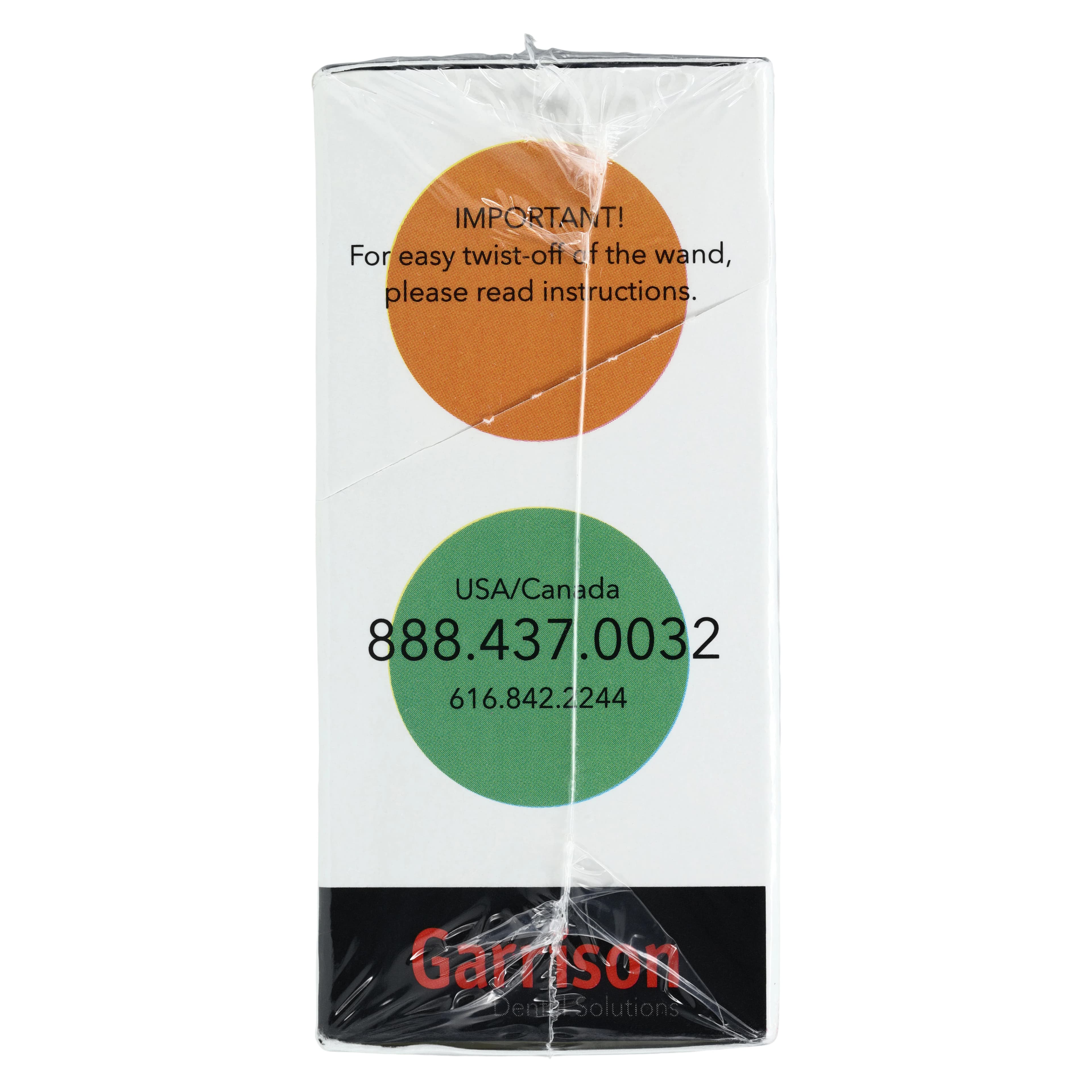 Garrison Dental Wedge Wands, Medium, Orange, Refill Pack of 300 thumbnail 3