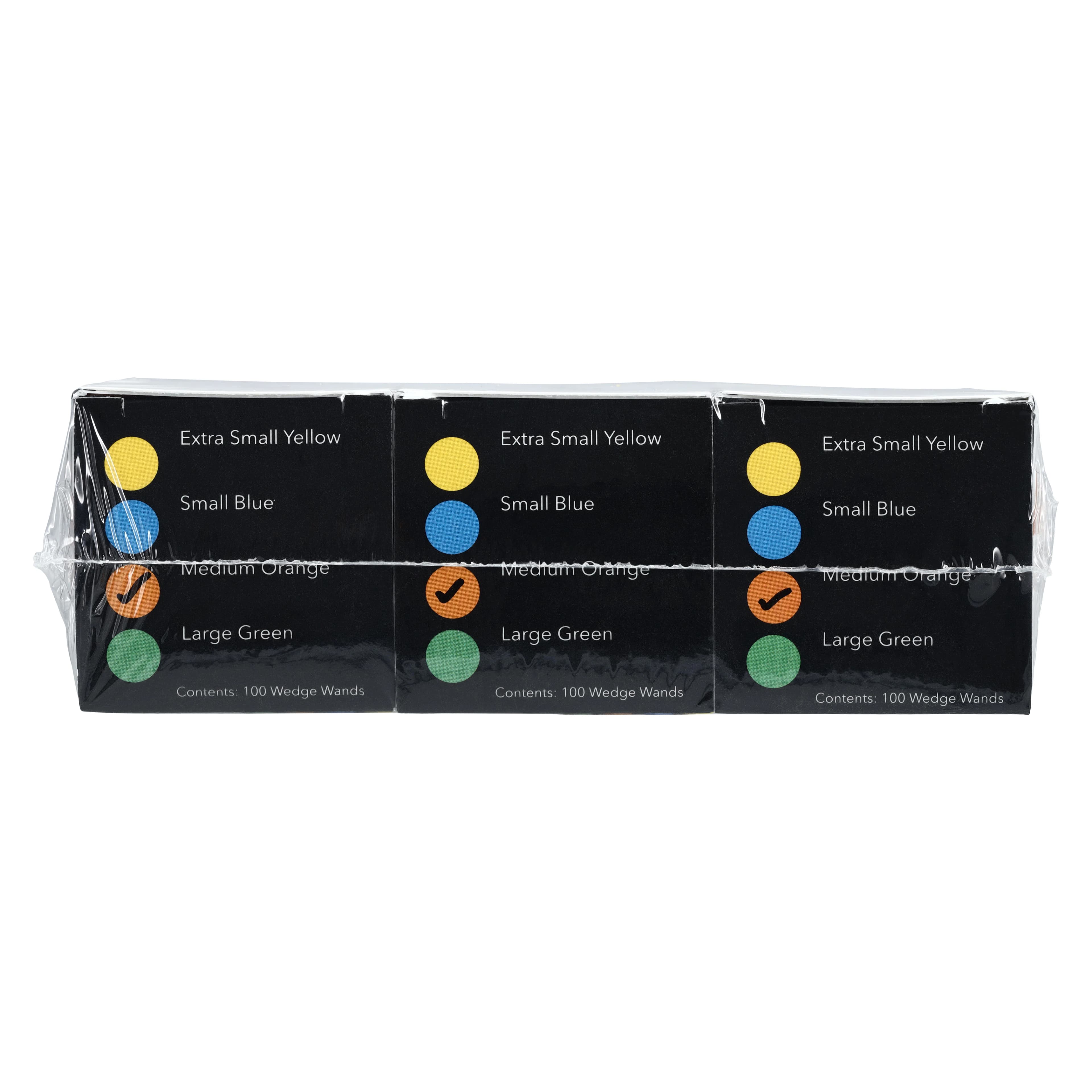 Garrison Dental Wedge Wands, Medium, Orange, Refill Pack of 300 thumbnail 5