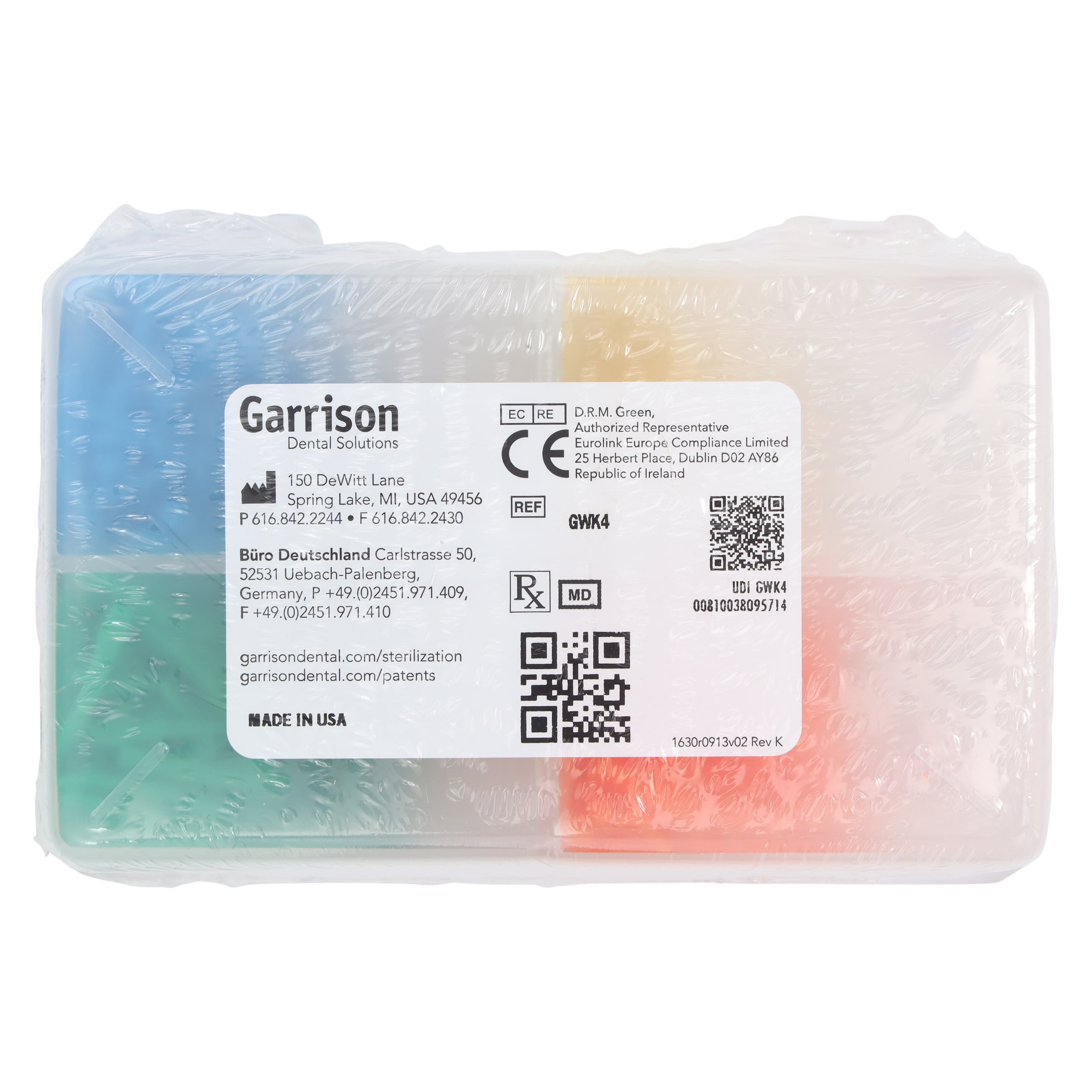G-Wedge Interproximal Wedge Assorted Kit, 400/Pk (100 Each XS Yellow, Small Blue, Medium Orange, Large Green), GWK4 thumbnail 4