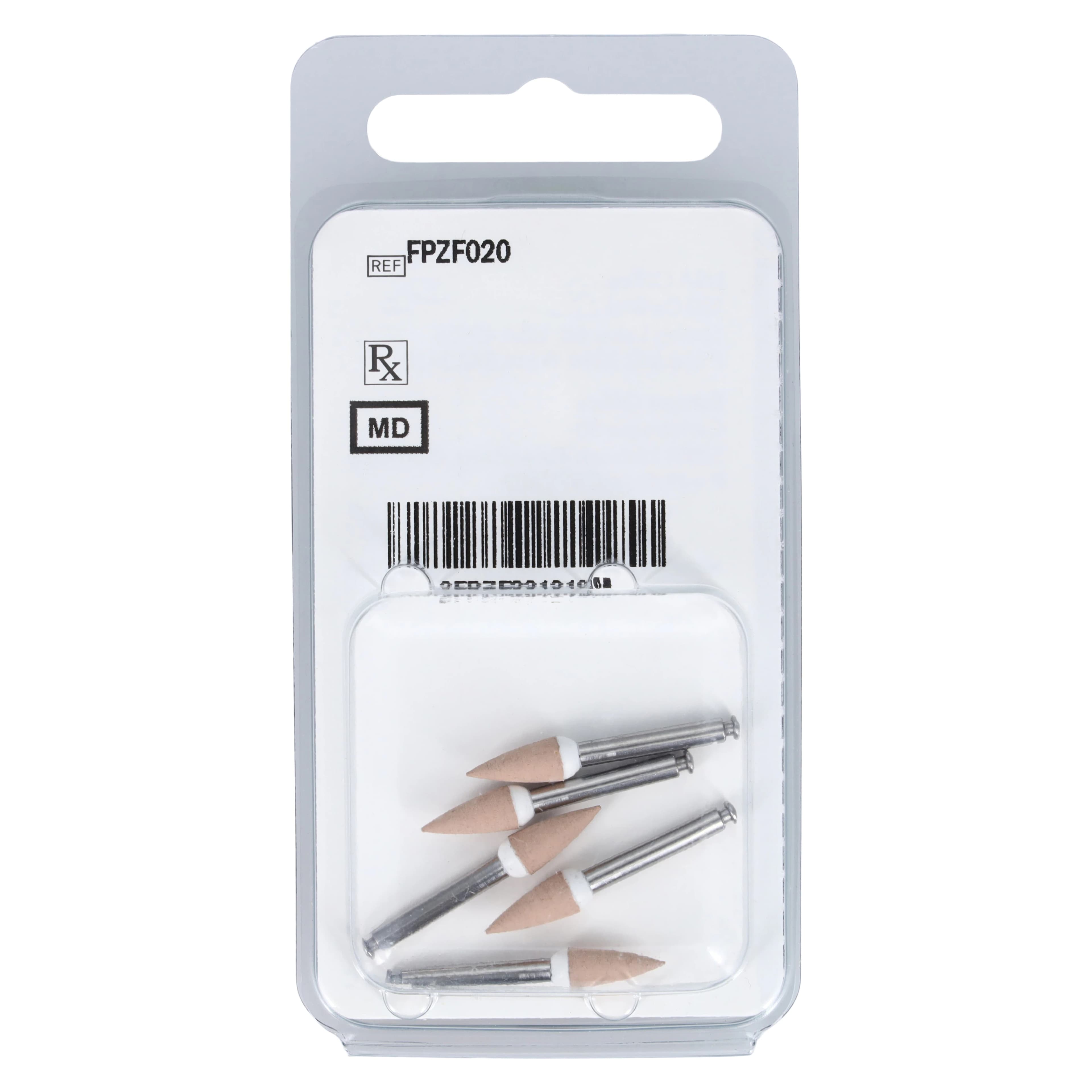 Garrison eZr Orange Fine Grit Large Point Polisher, 4 mm, 5/Pack, FPZF020 thumbnail 4