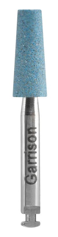 Garrison Dental Solutions eZr Blue Coarse Grit Flat End Taper Grinder, 5/Pack, FPZC010 - Flat End Taper Grinder, 5/Box, Blue, Coarse, FPZC010 - Image 1