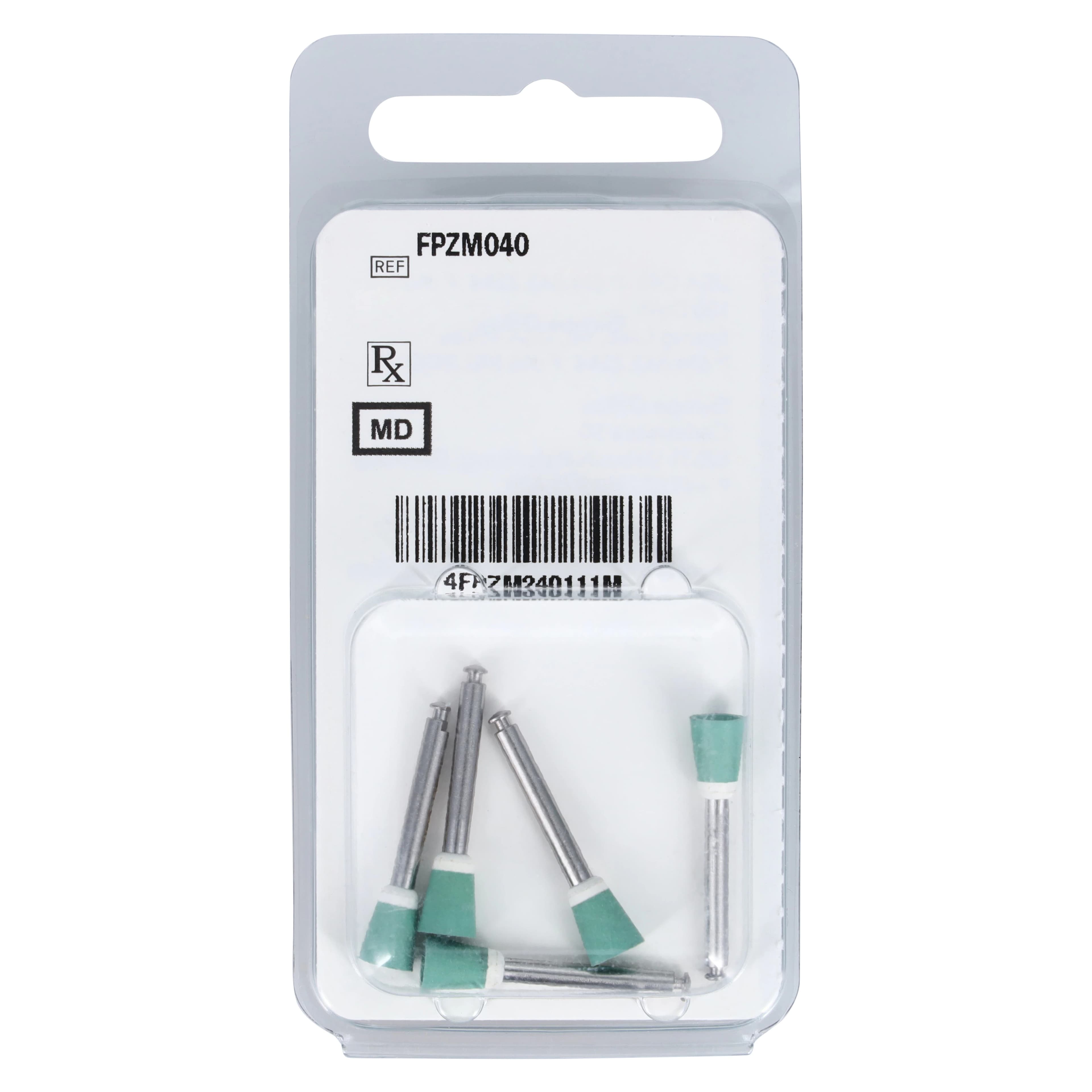 Garrison eZr Green Medium Grit Cup Polisher, 6 mm, 5/Pack, FPZM040 thumbnail 4