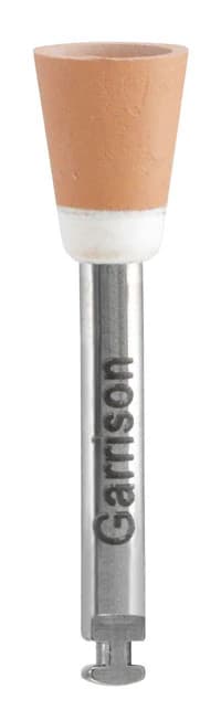 Garrison eZr Orange Fine Grit Cup Polisher, 6 mm, 5/Pack, FPZF040 - Garrison eZr Orange Fine Grit Cup Polisher (For High Gloss Polishing) 5/Pack - Image 1