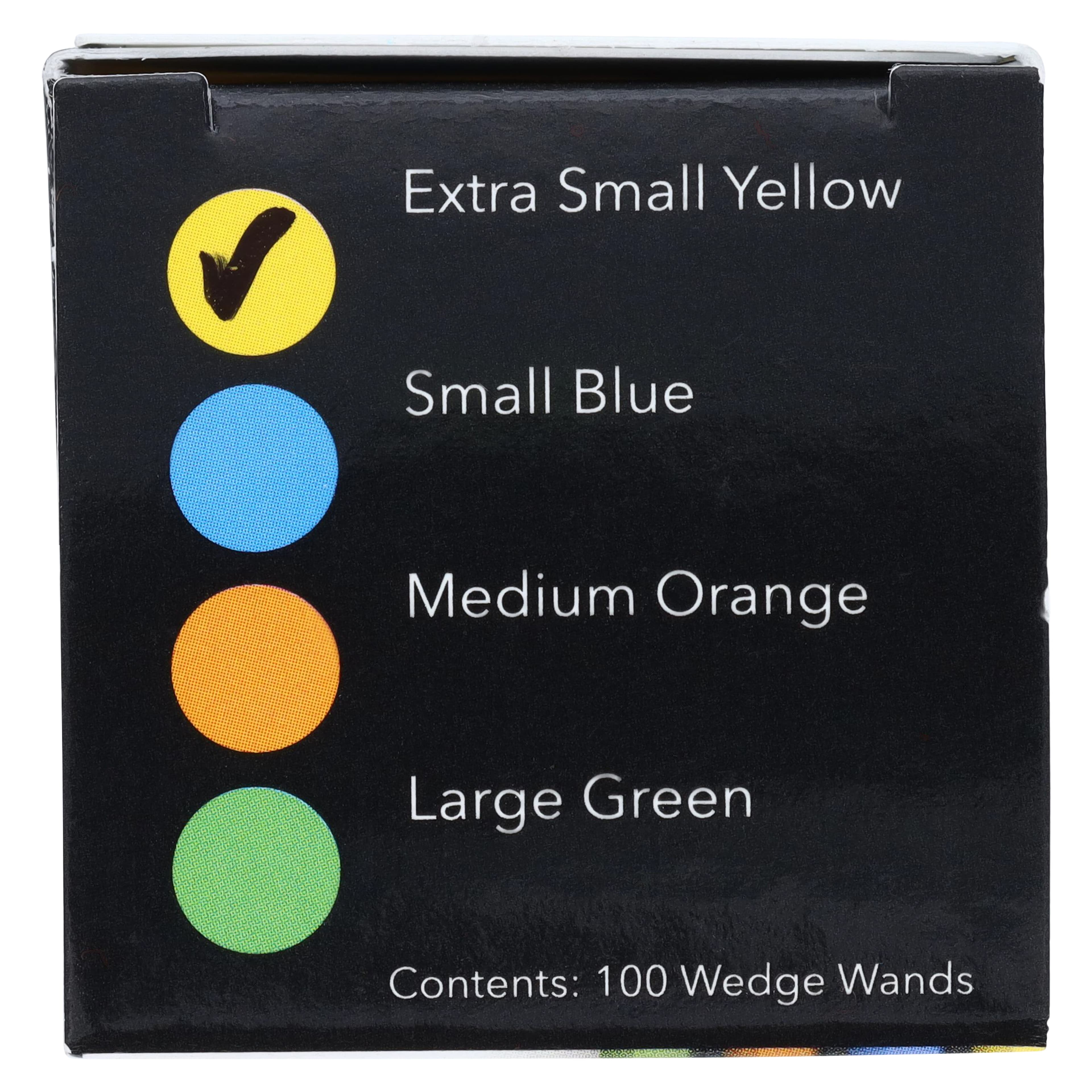Garrison Dental Wedge Wands Standard Refill, Extra Small, Yellow, 100/Pk, SWYL thumbnail 8
