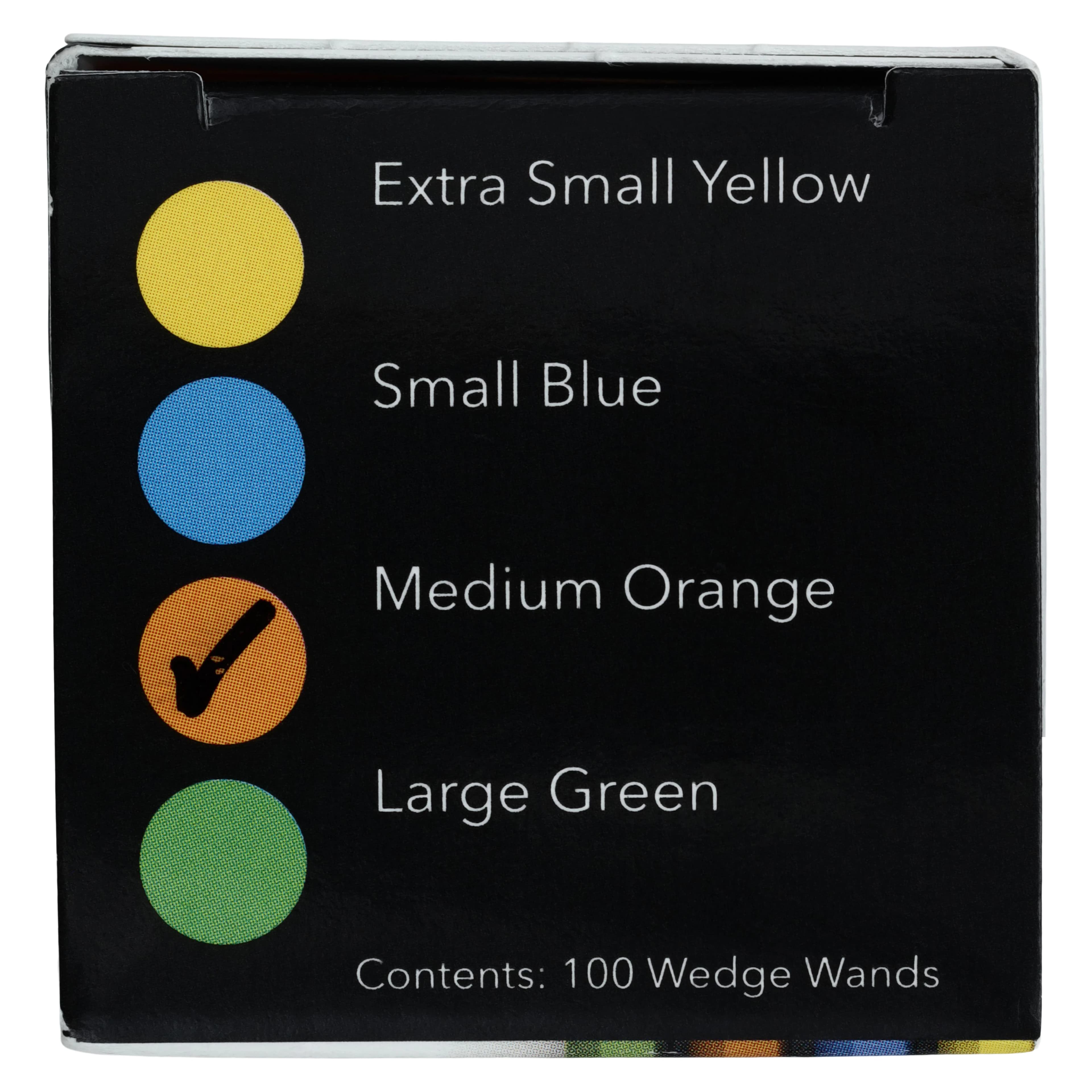 Garrison Wedge Wands® Anatomical Interproximal Wedge Refills, Medium, Orange, 100/Pack, SWOR thumbnail 4
