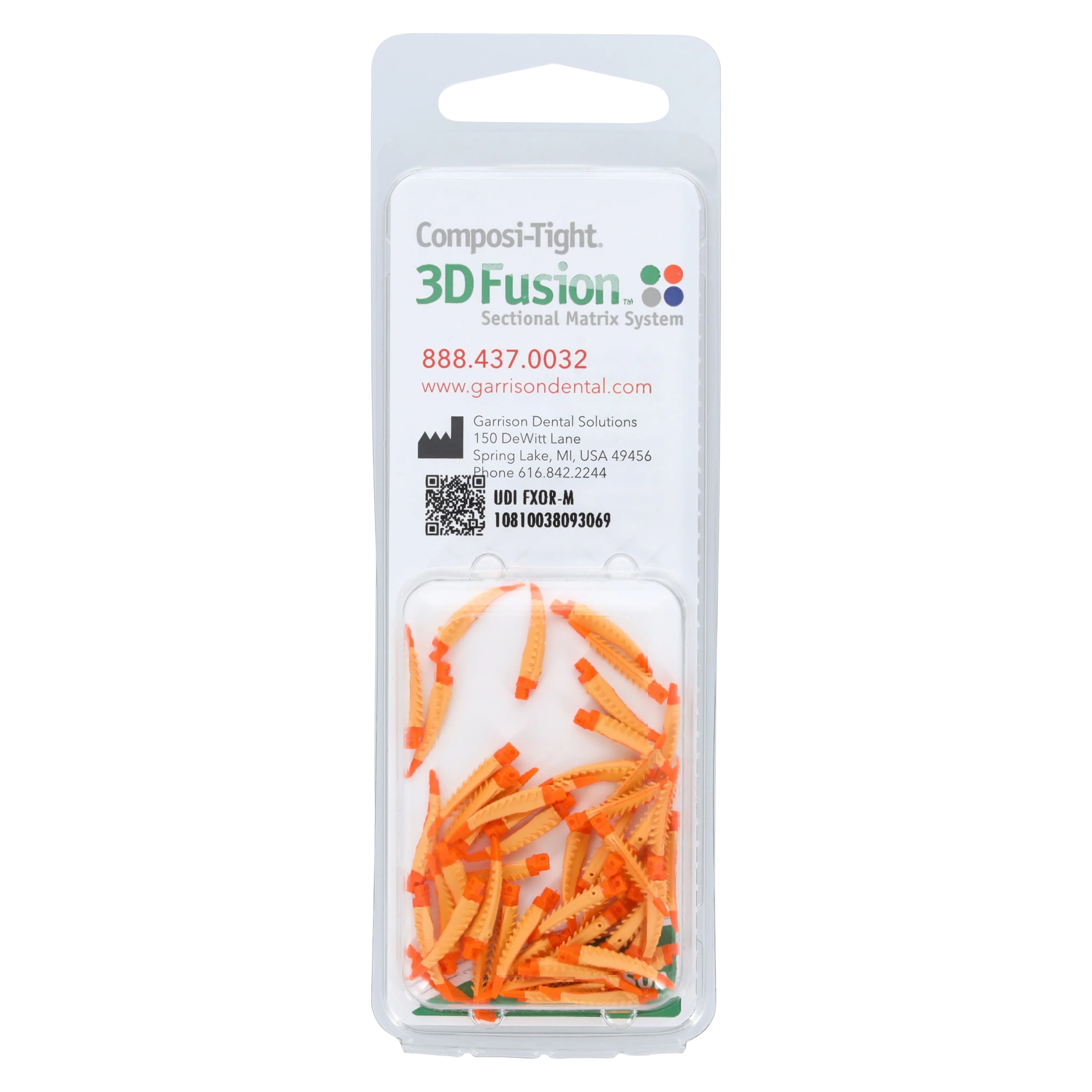 Composi-Tight 3D Fusion Wedge, Medium, Orange, Refill Pack of 50 thumbnail 3