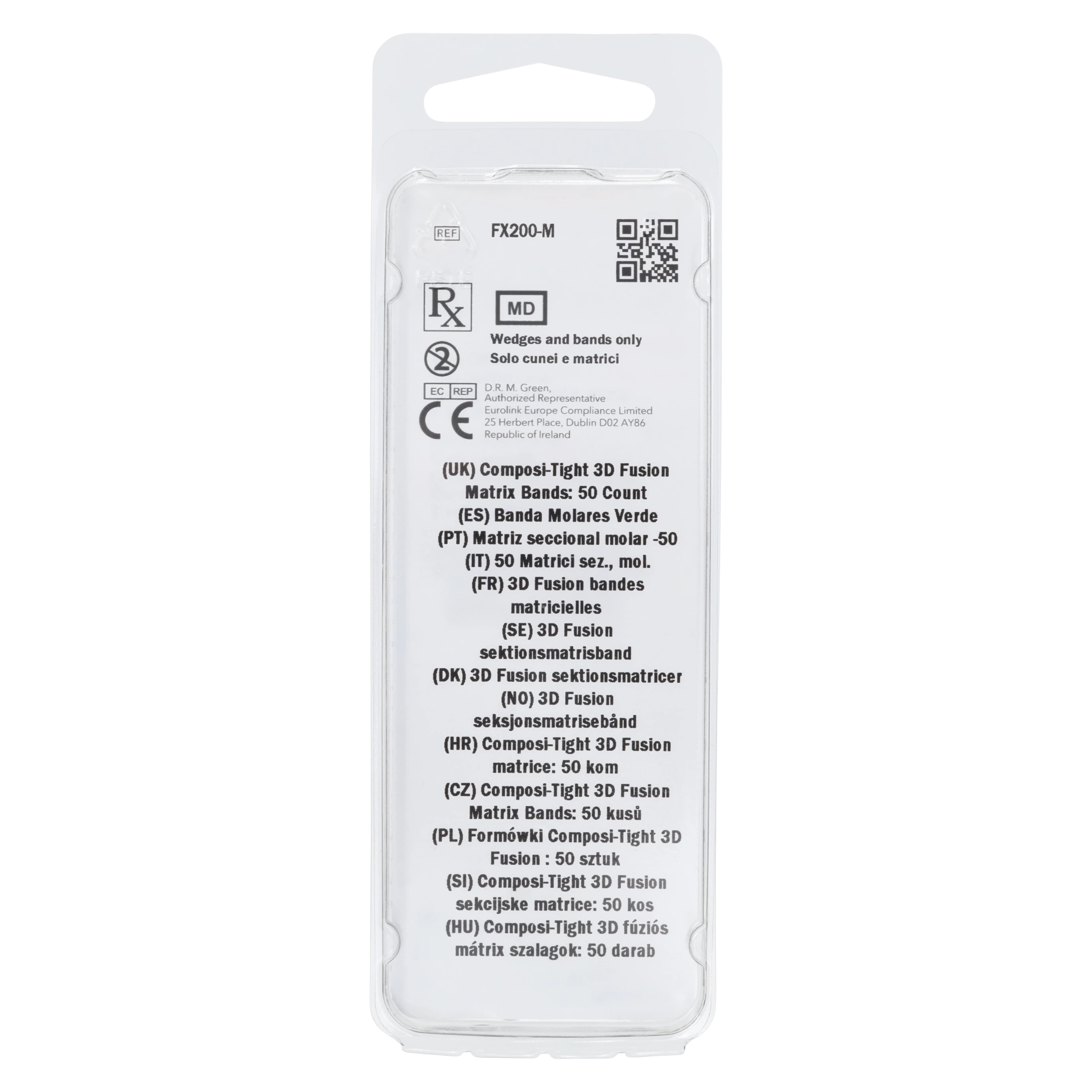 Composi-Tight 3D Fusion Full Curve Matrix Bands, Large Molar, Green, 5.4 mm, 50/Pkg, FX200-M thumbnail 4