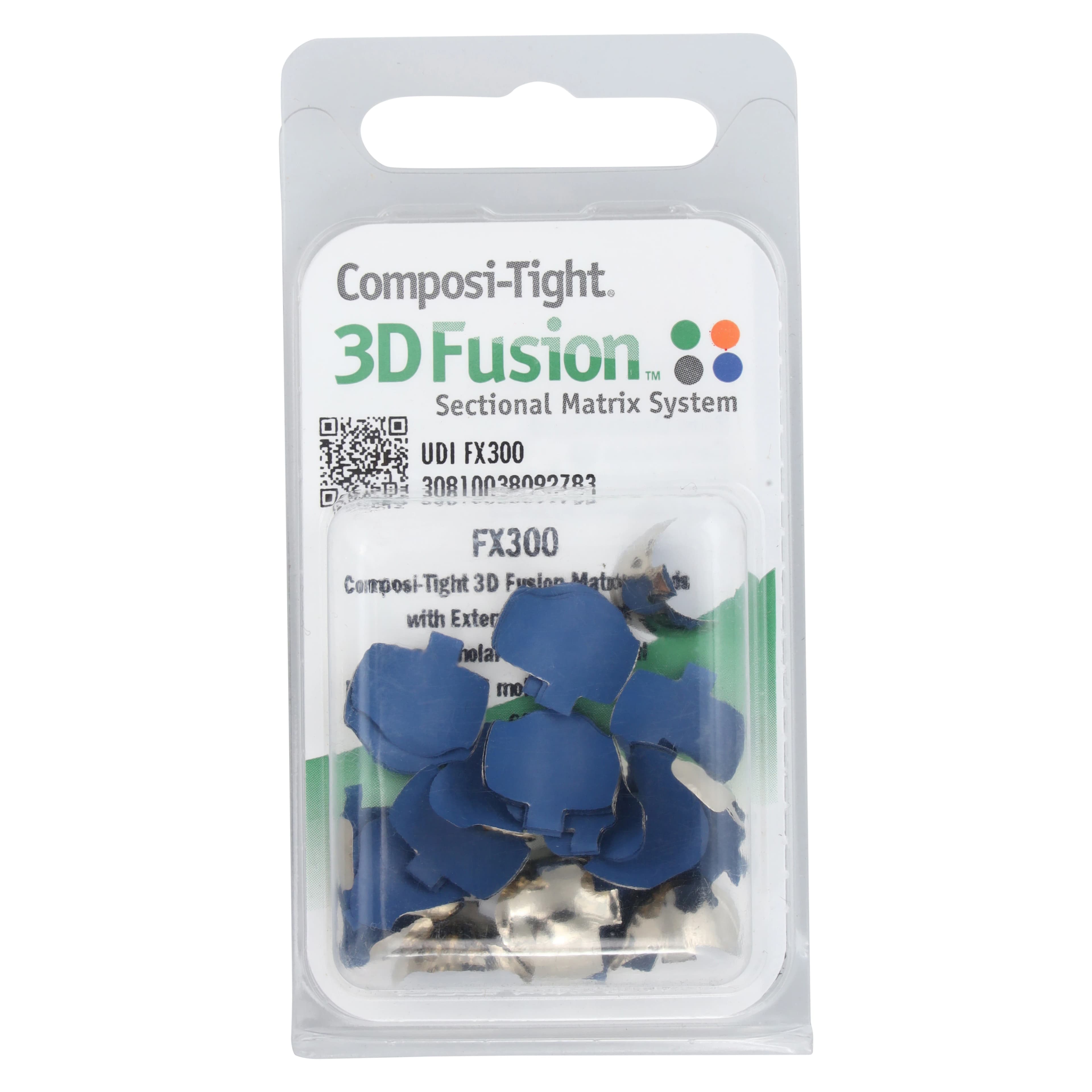 Composi-Tight 3D Fusion Full Curve Molar Matrices with Extension, Blue, 6.0 mm, 60/Pk, FX300 thumbnail 4