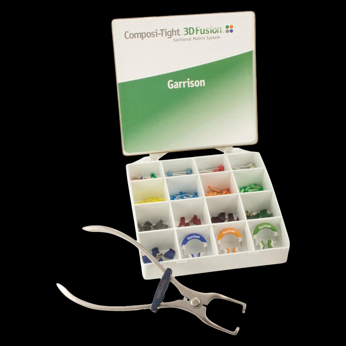 Garrison Composi-Tight® 3D Fusion™ Sectional Matrix System with Rally, Complete Kit (FXR-KFF-10) - Garrison Composi-Tight® 3D Fusion™ Matrix System with Rally - Image 1