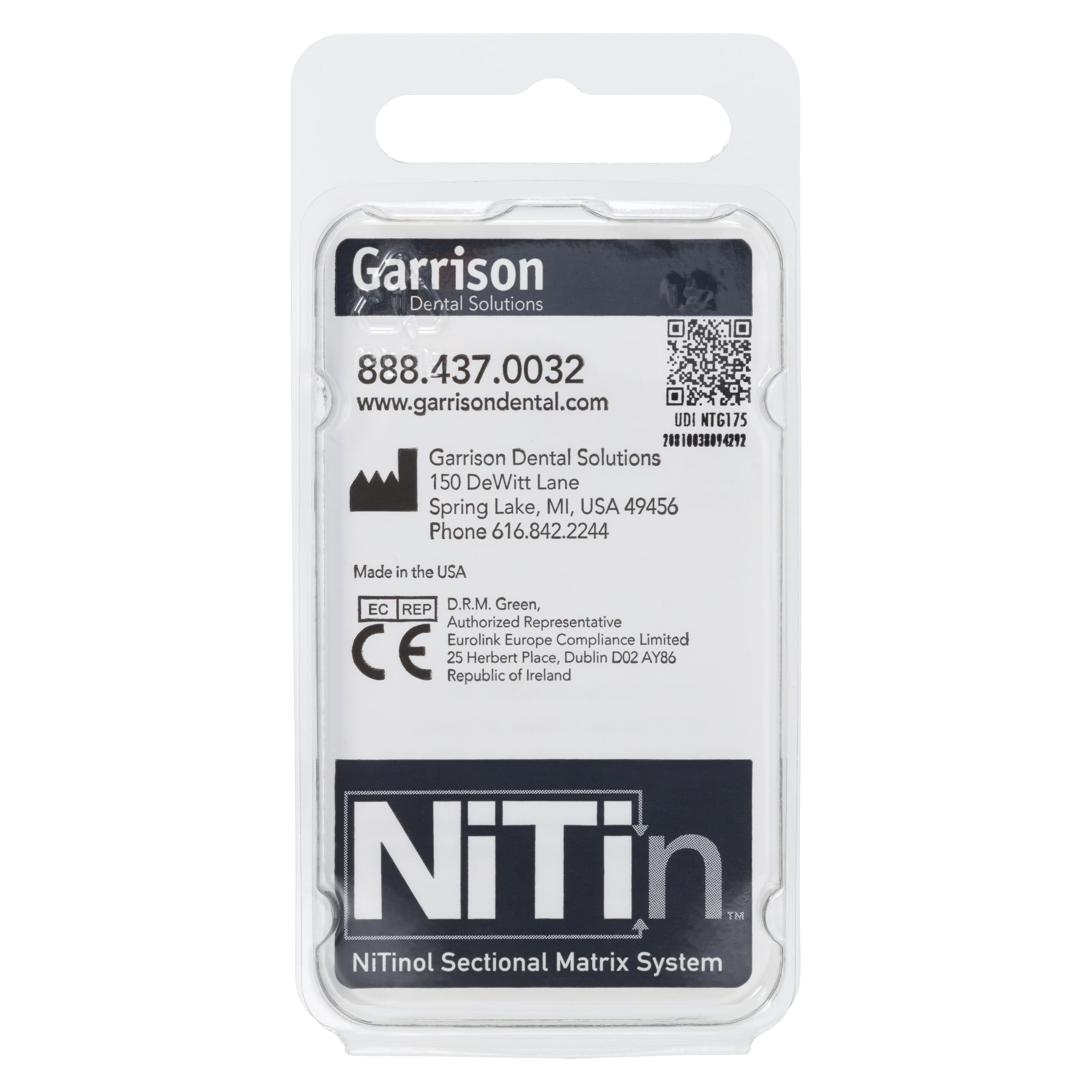 Garrison NiTin™ Sectional Matrix Bands, Molar 5.0mm (5.6mm with Extension), 50/Pack thumbnail 4