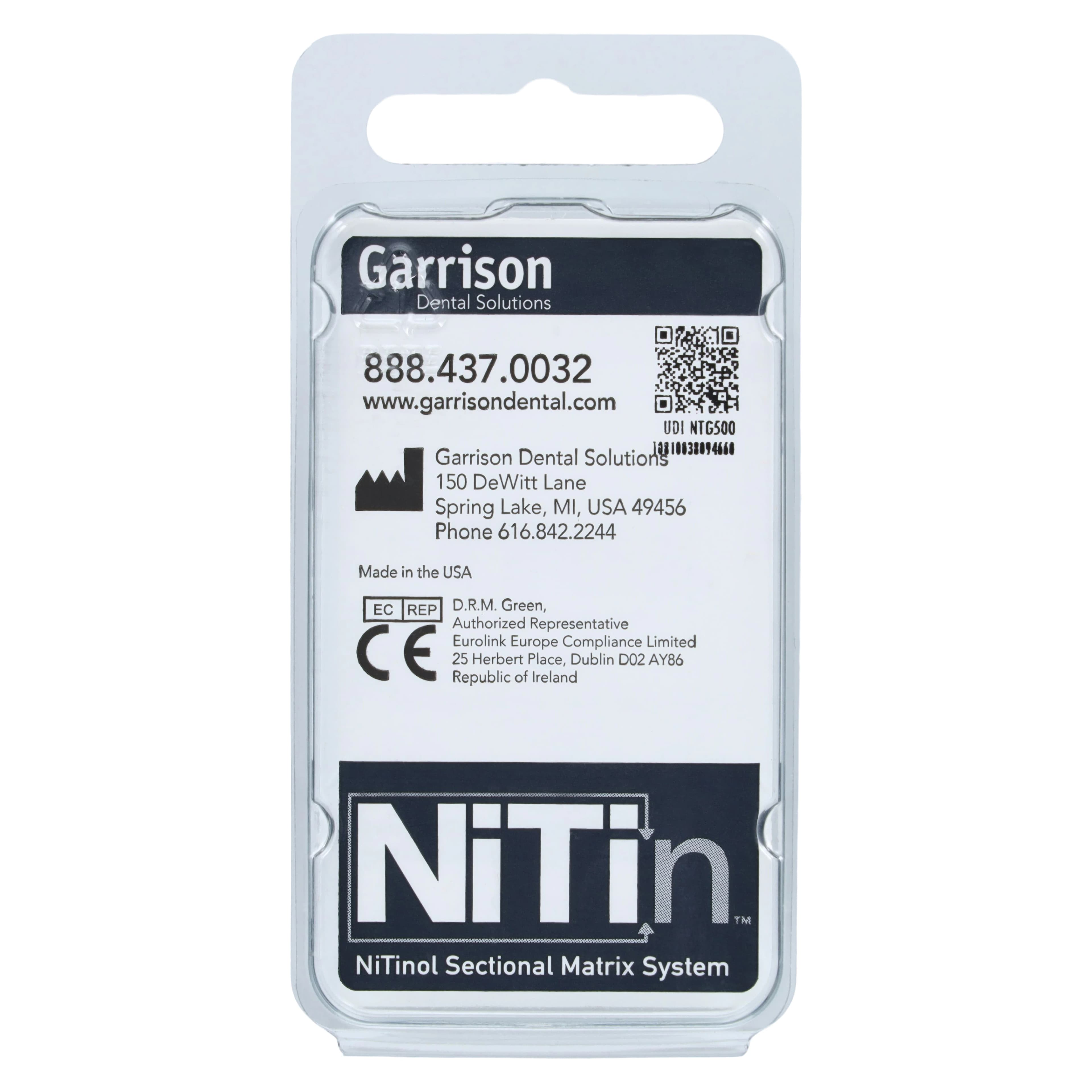 Garrison Dental NiTin Sectional Matrix Separator Rings, Standard (White), 2/Pkg, NTG500 thumbnail 4