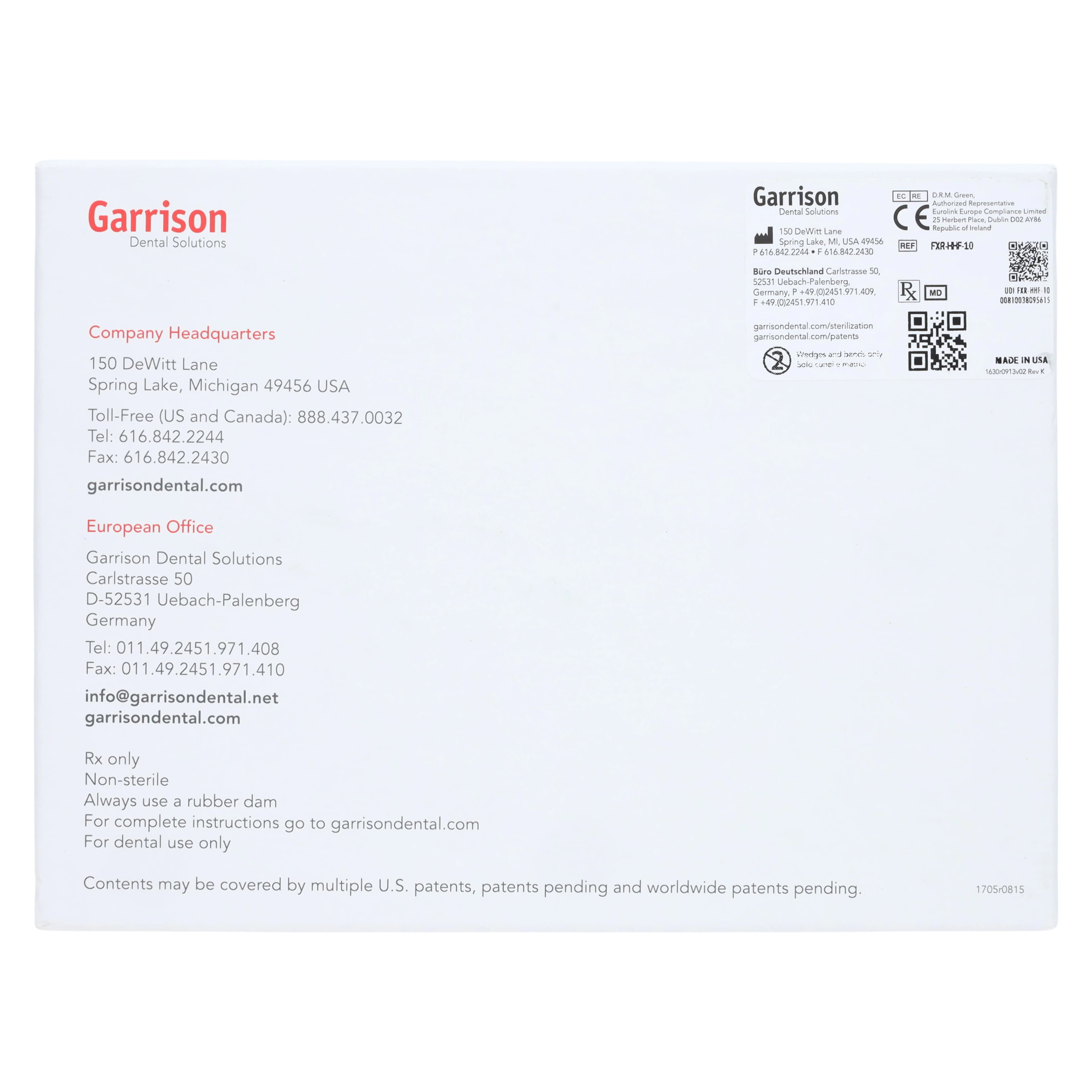 Garrison Composi-Tight® 3D Fusion™ Sectional Matrix System with Firm Bands Kit thumbnail 11
