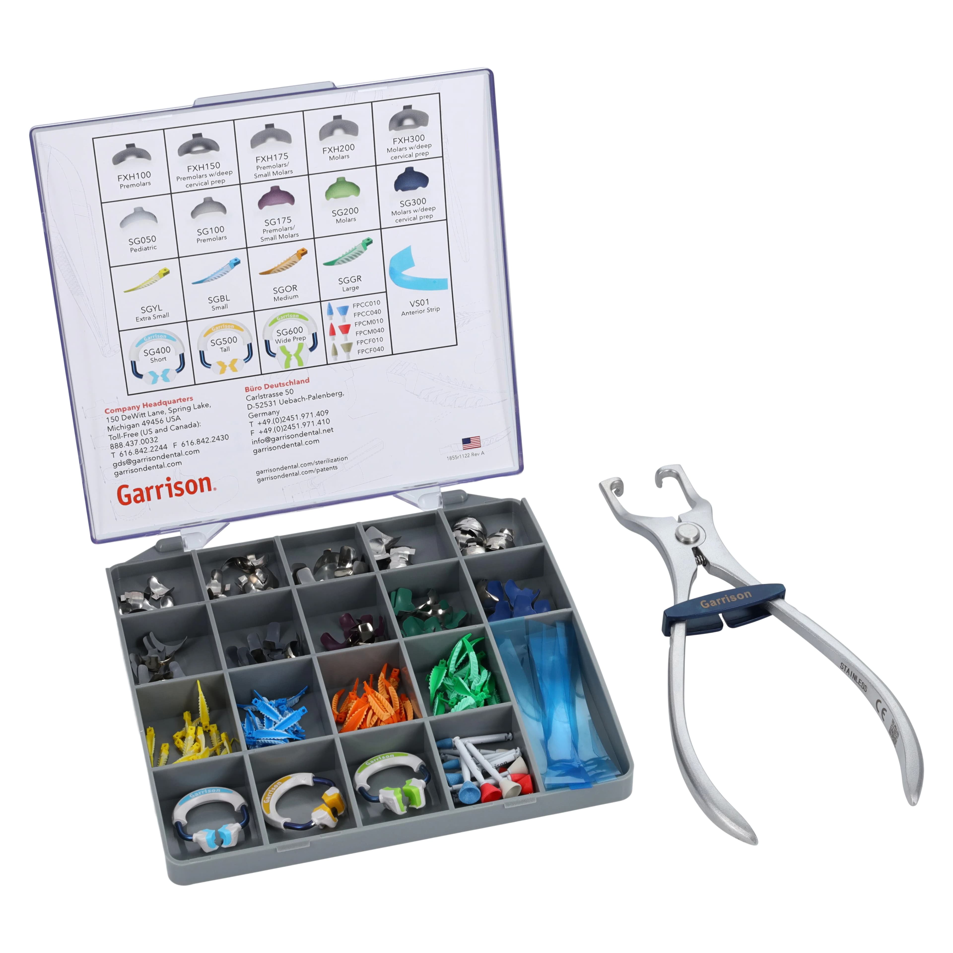 Garrison Strata-G™ Sectional Matrix System Intro Kit, SGR-KSH-10 thumbnail 2