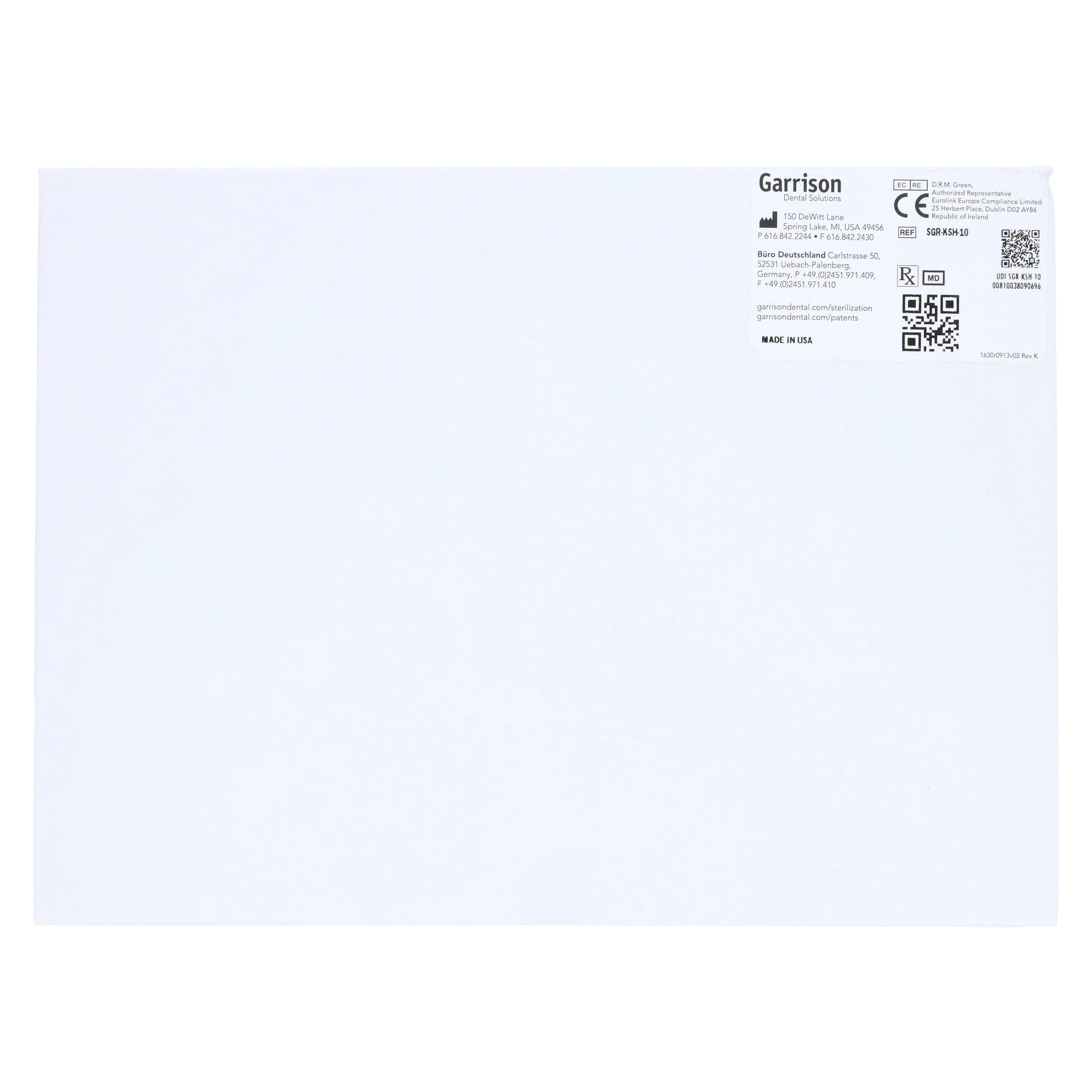 Garrison Strata-G™ Sectional Matrix System Intro Kit, SGR-KSH-10 thumbnail 11