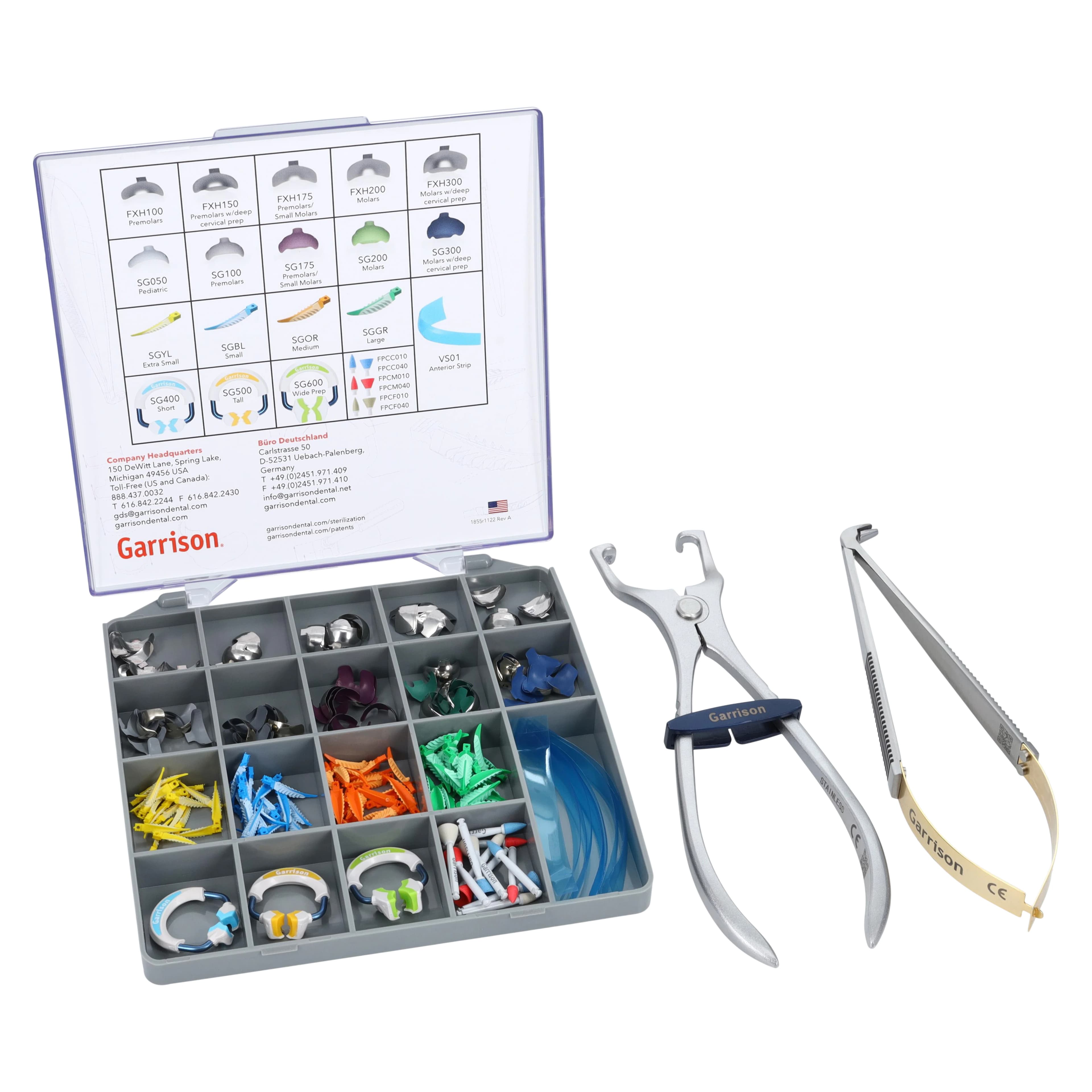 Garrison Strata-G™ Sectional Matrix System Deluxe Kit, SGR-KSH-14 thumbnail 2