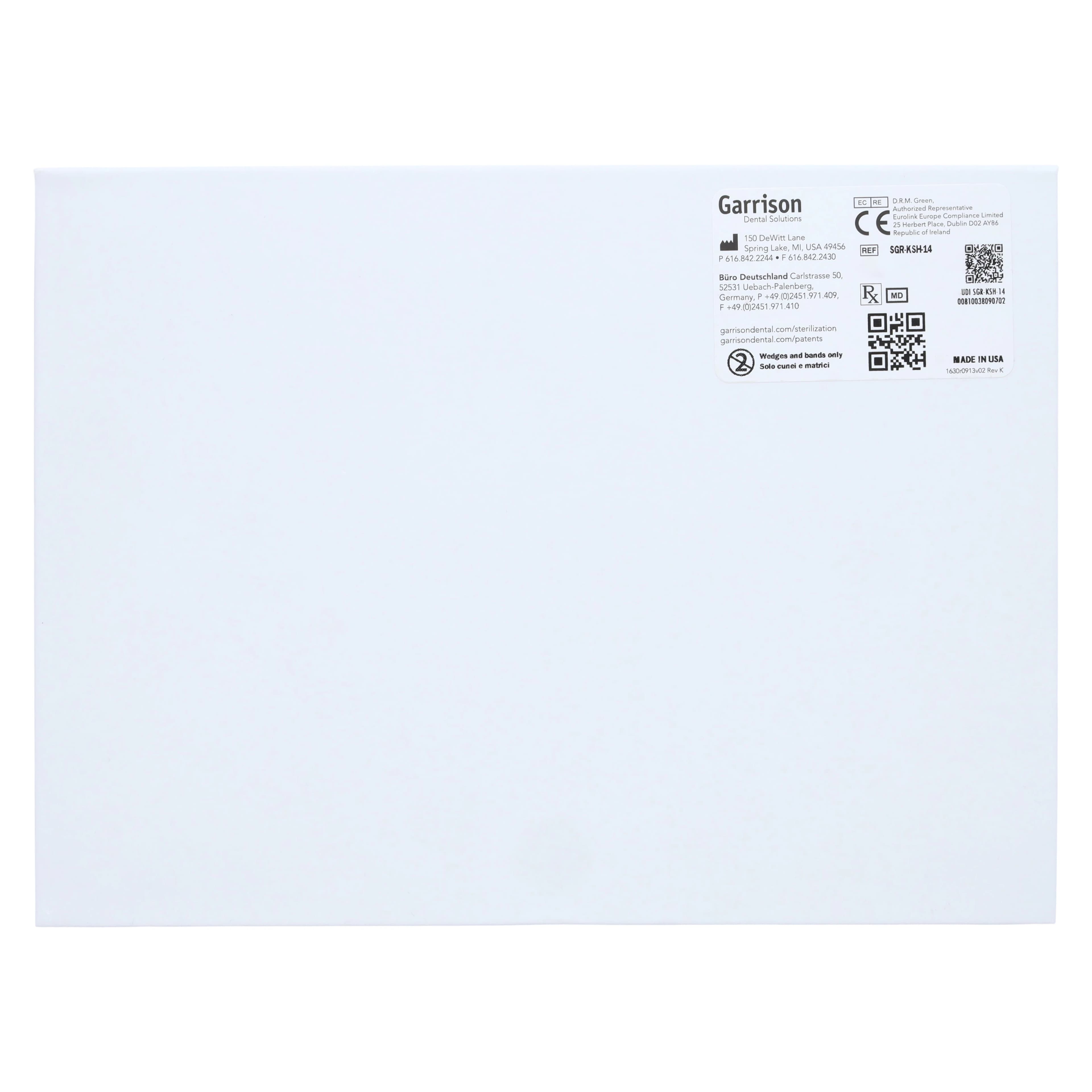 Garrison Strata-G™ Sectional Matrix System Deluxe Kit, SGR-KSH-14 thumbnail 14