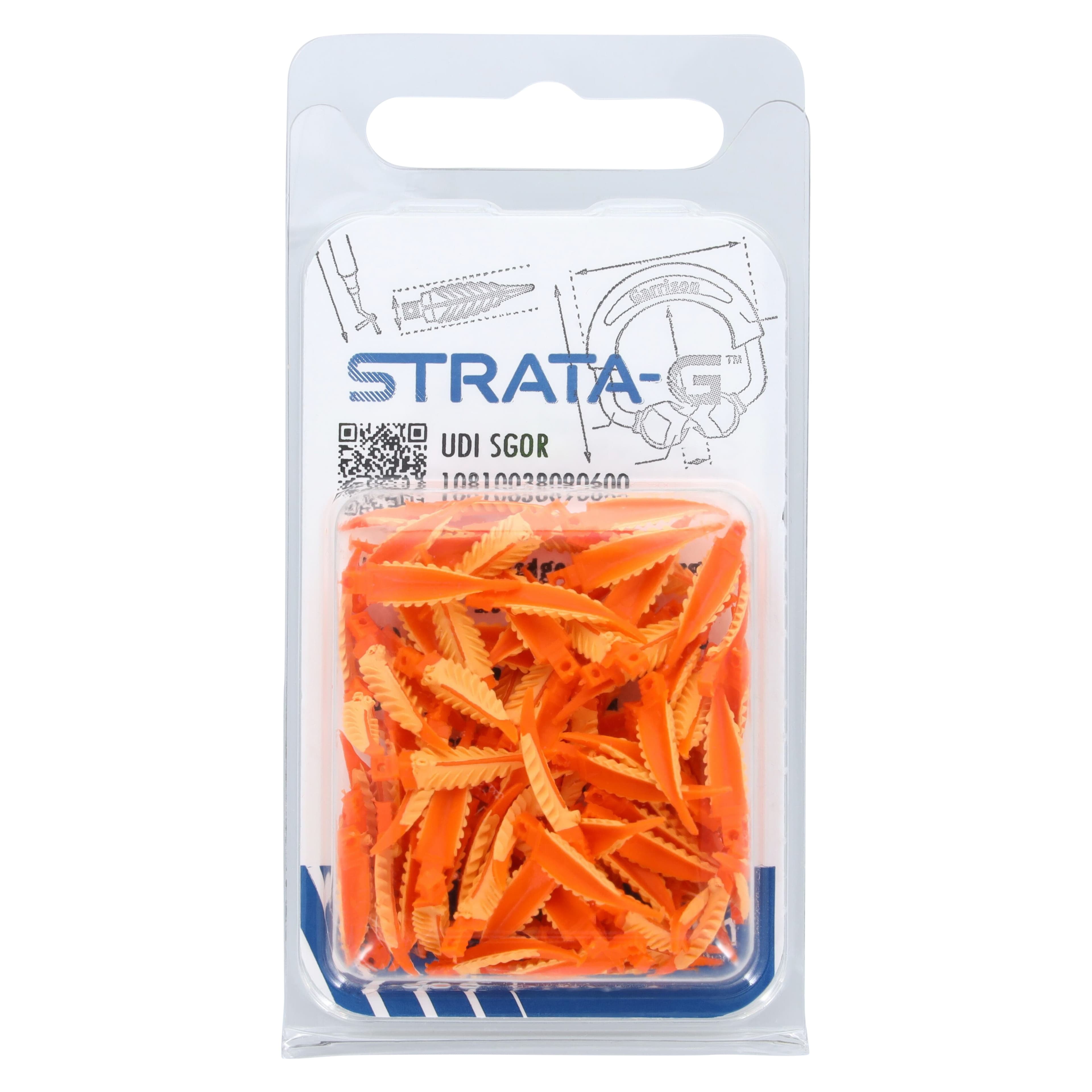 Strata-G Interproximal Wedge Refill, Medium, Orange, 50/Pk, SGOR-M thumbnail 3