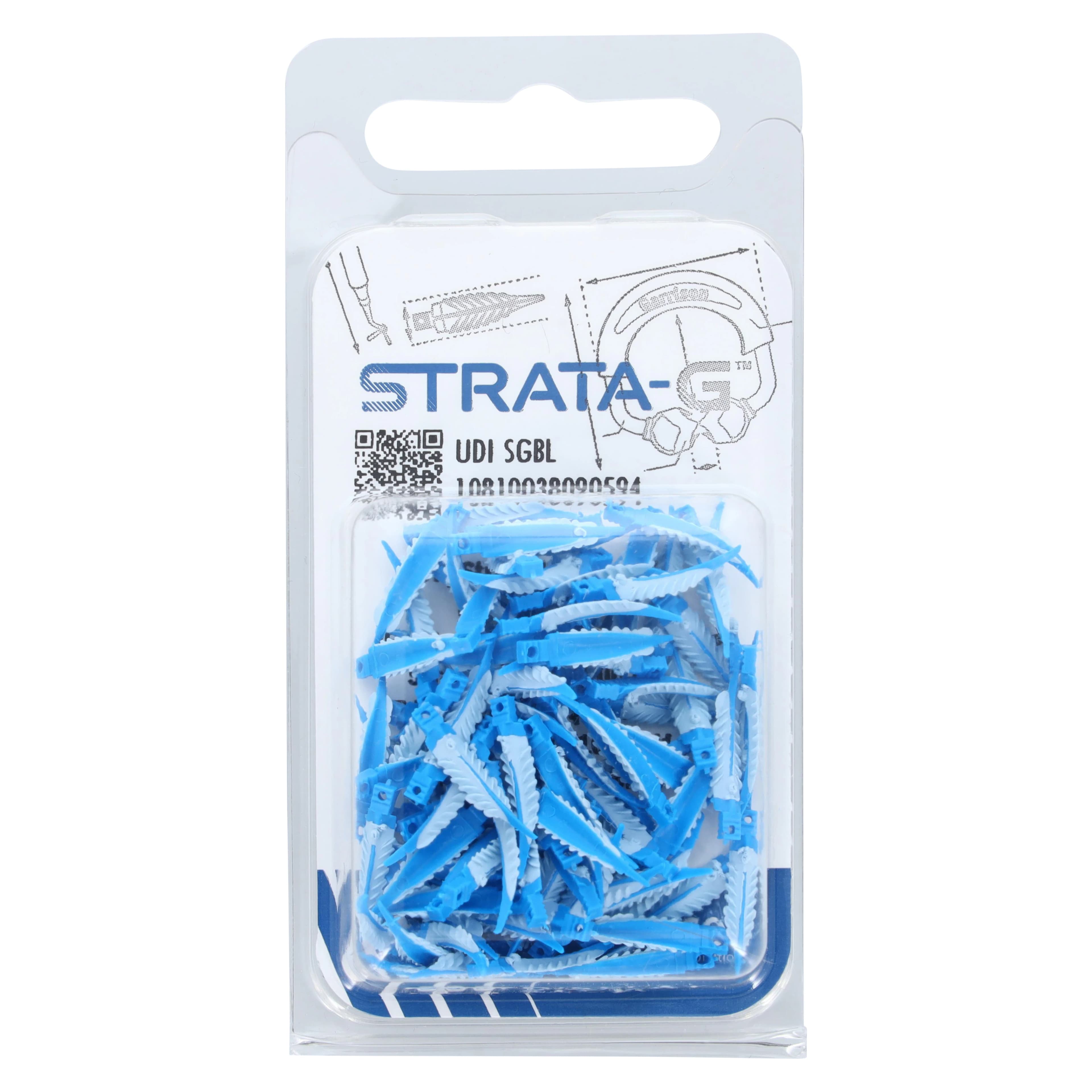 Garrison Strata-G Wedge Small Blue Refill, 100/Pk, SGBL thumbnail 3