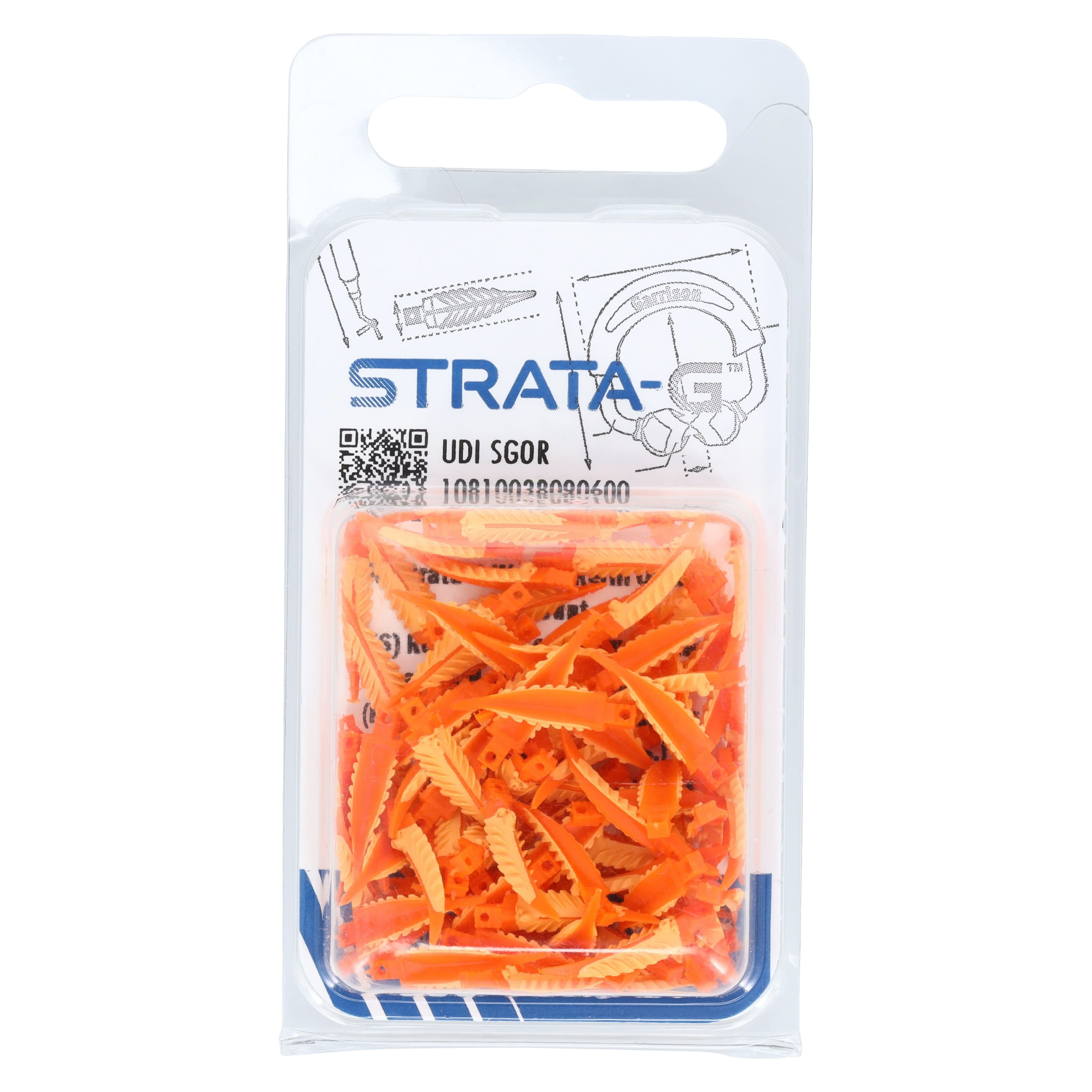 Garrison Dental Solutions Strata-G Wedges Refill, Medium, Orange, 100/Pk, 05-SGOR thumbnail 3