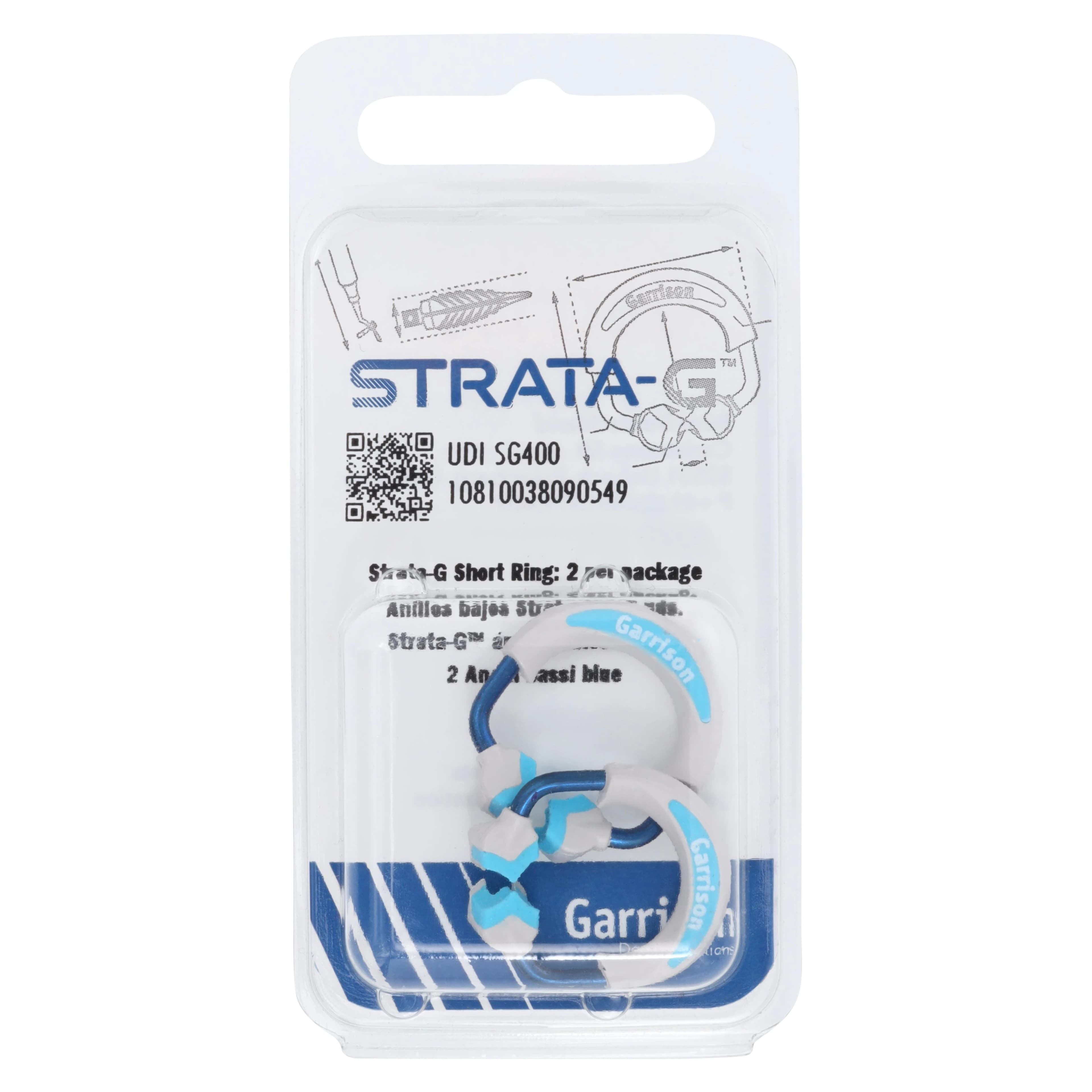 Garrison Dental Solutions Strata-G Short Ring Refill, Blue, 2/Pkg, SG400 thumbnail 4