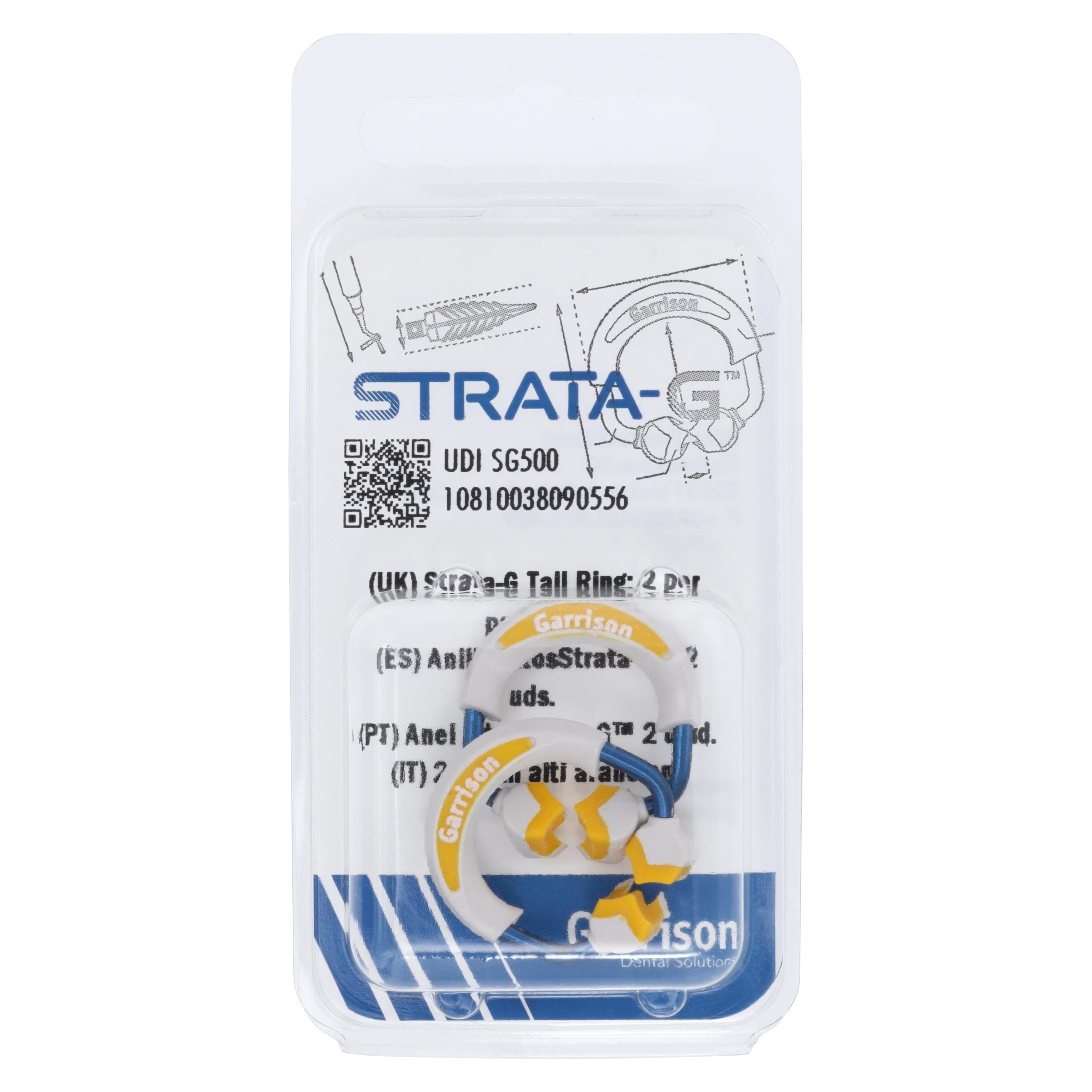 Garrison Strata-G Tall Ring Refill, Orange, 2/Pkg, SG500 thumbnail 4