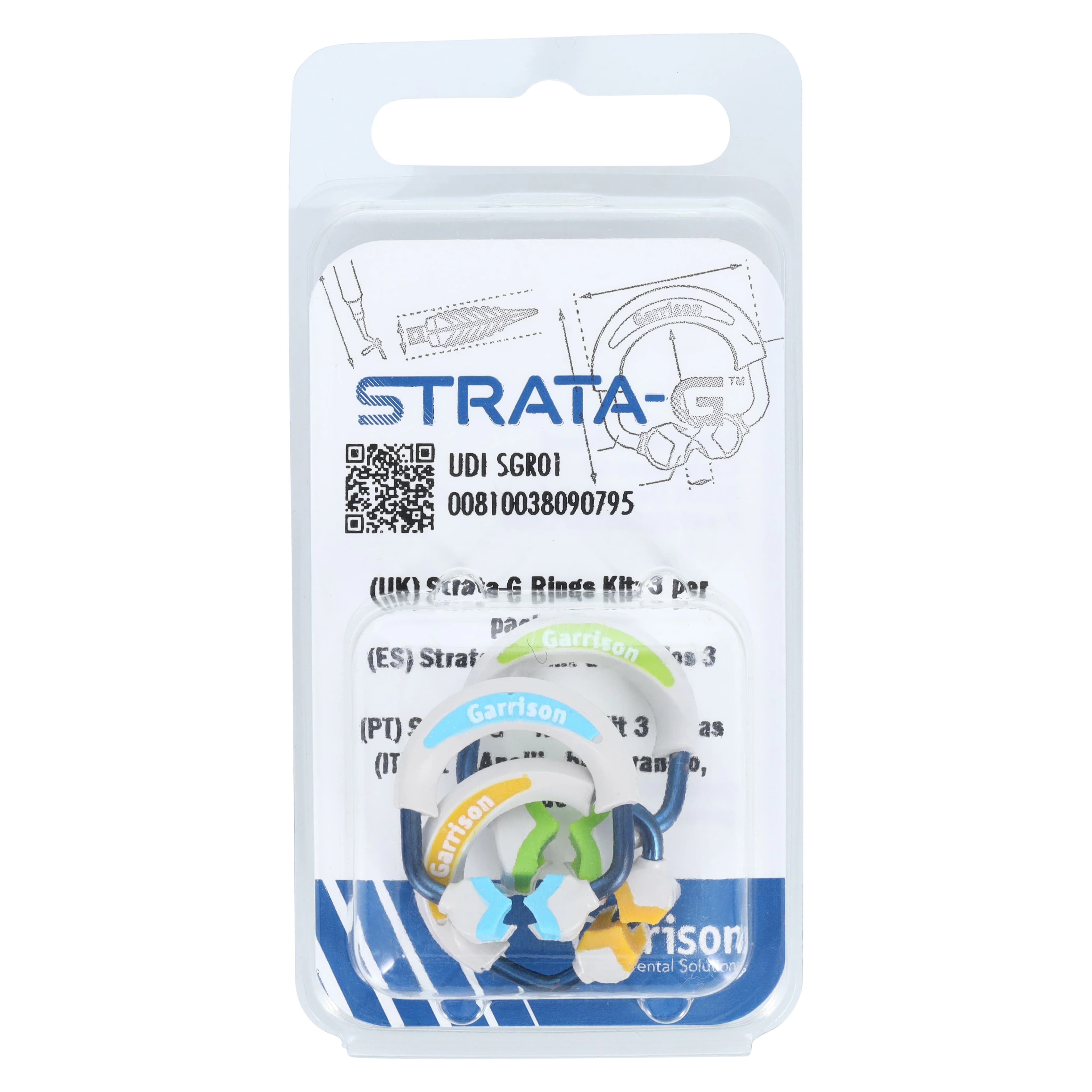 Garrison Dental Solutions Strata-G Rings Kit, Assorted (Short, Tall, Wide Prep), 3 Rings/Pkg, SGR01 thumbnail 3