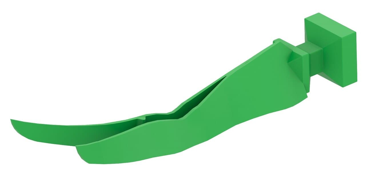 Garrison Quad Wedge Refill, Large (Green), 50/Pack, QGR-M - Garrison Quad Wedge Refill 50/Pack - Image 1