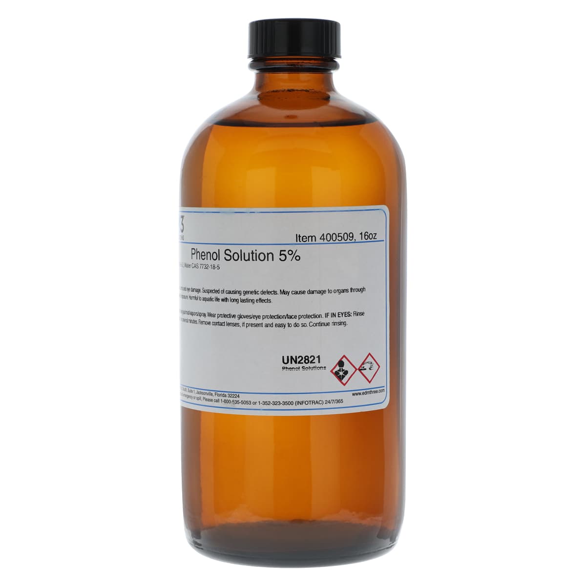 Phenol Reagent 5% Solution, 16 oz Bottle thumbnail 2