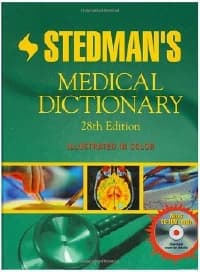 Stedman's Medical Dictionary, 28th Edition (2005), Hardcover, 2100 Pages - Dictionary Steadmans 28th Ed - Image 1