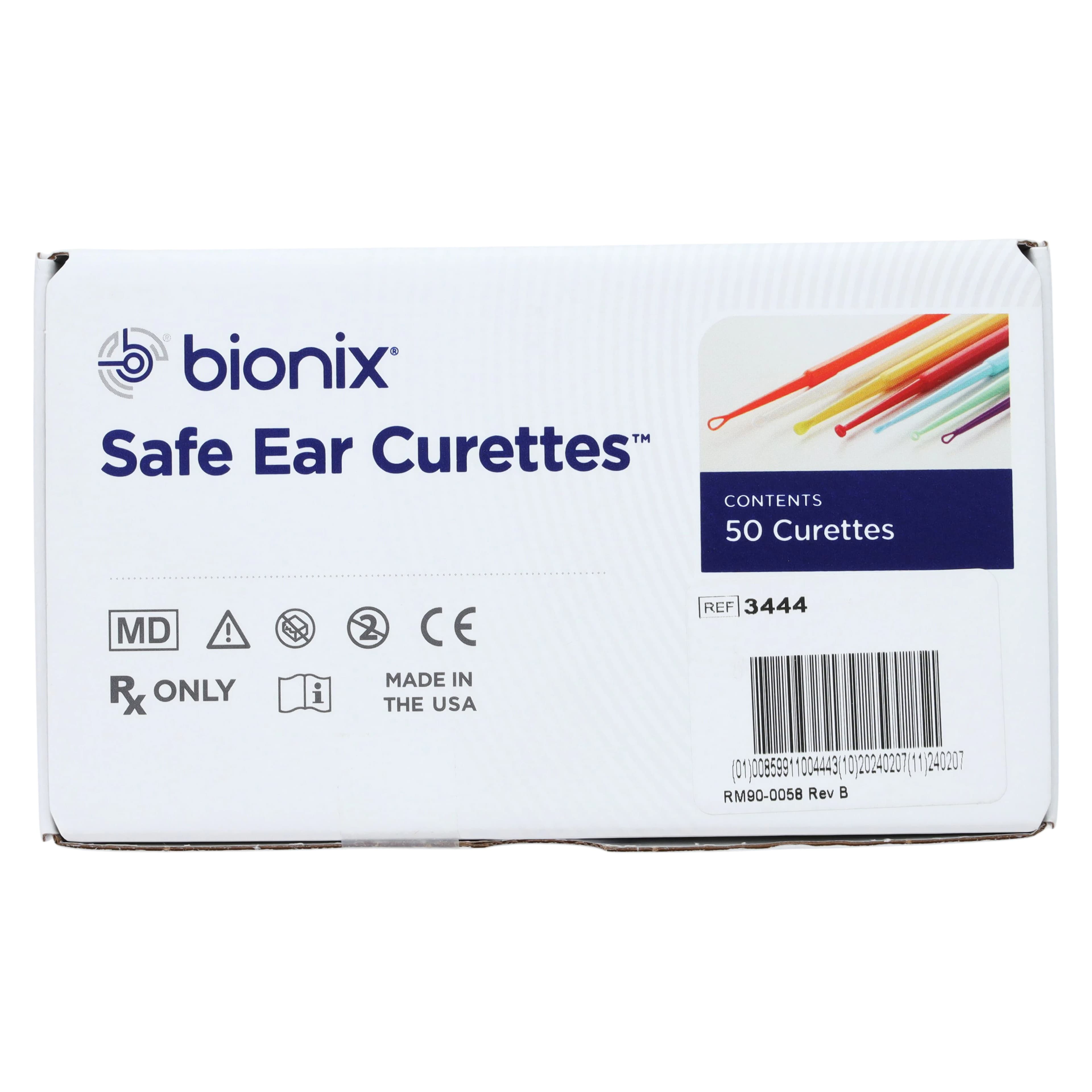 Bionix AngleLoop Ear Curette, 4mm, Polypropylene, Non-Sterile, Disposable, Red, 50/Box thumbnail 3