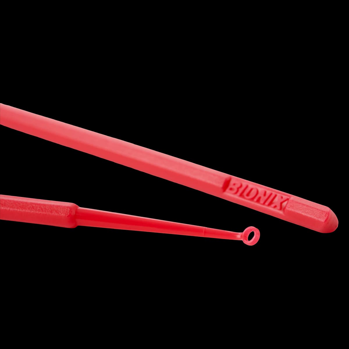 Bionix AngleLoop Ear Curette, 4mm, Polypropylene, Non-Sterile, Disposable, Red, 50/Box thumbnail 2