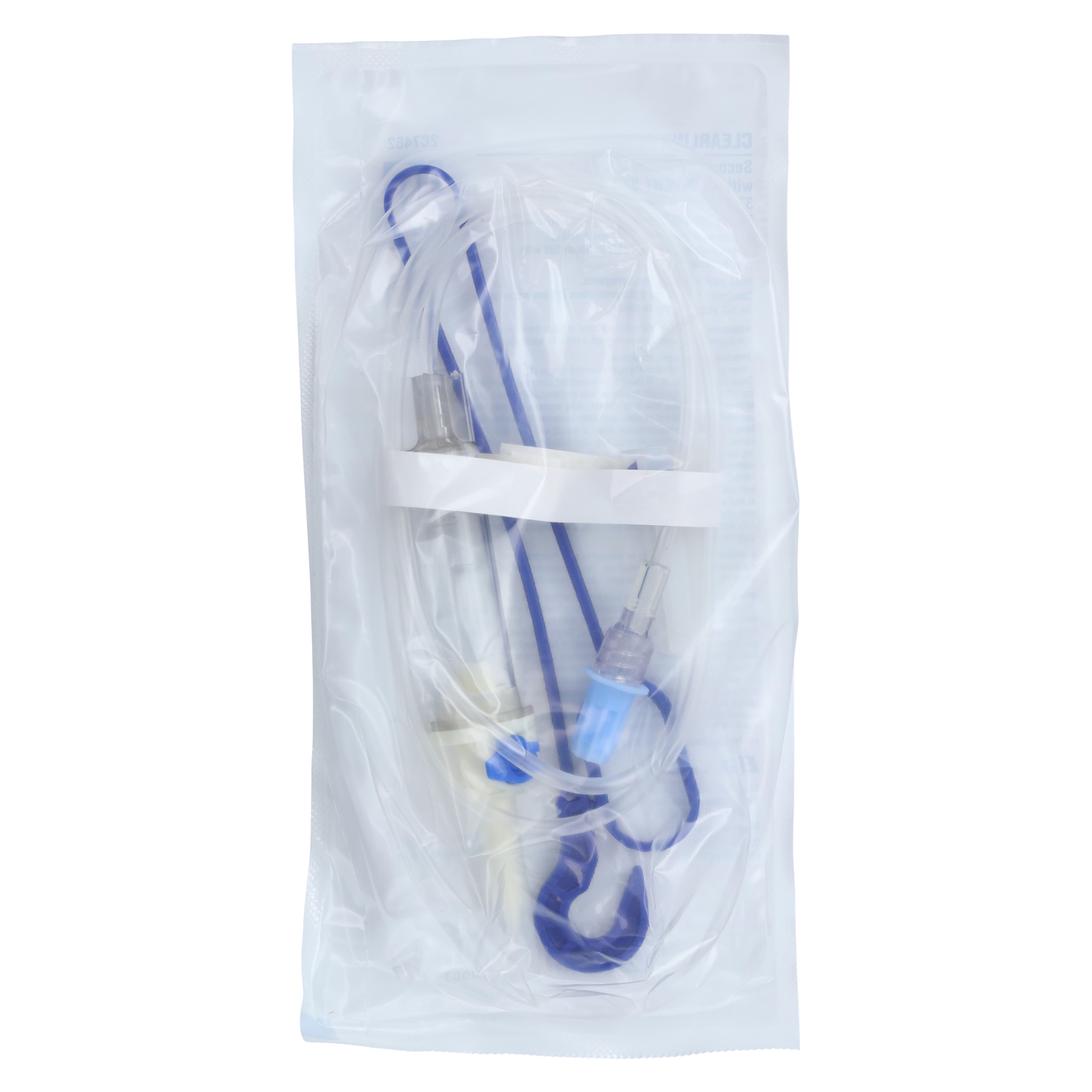 Baxter Secondary IV Solution Set, Clear, Vented, 10 Drops/mL, 37" Male Luer Lock Adapter, Duo-Vent Spike, 48/Case thumbnail 4
