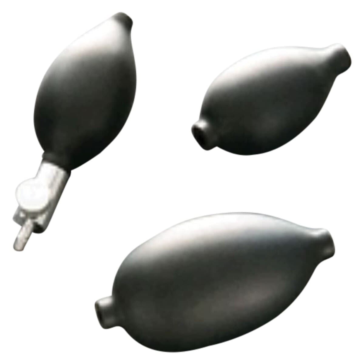 Tycos Inflation Bulb/Valve for Aneroid Sphygmomanometer, Black, Latex-Free, 12/Case thumbnail 2