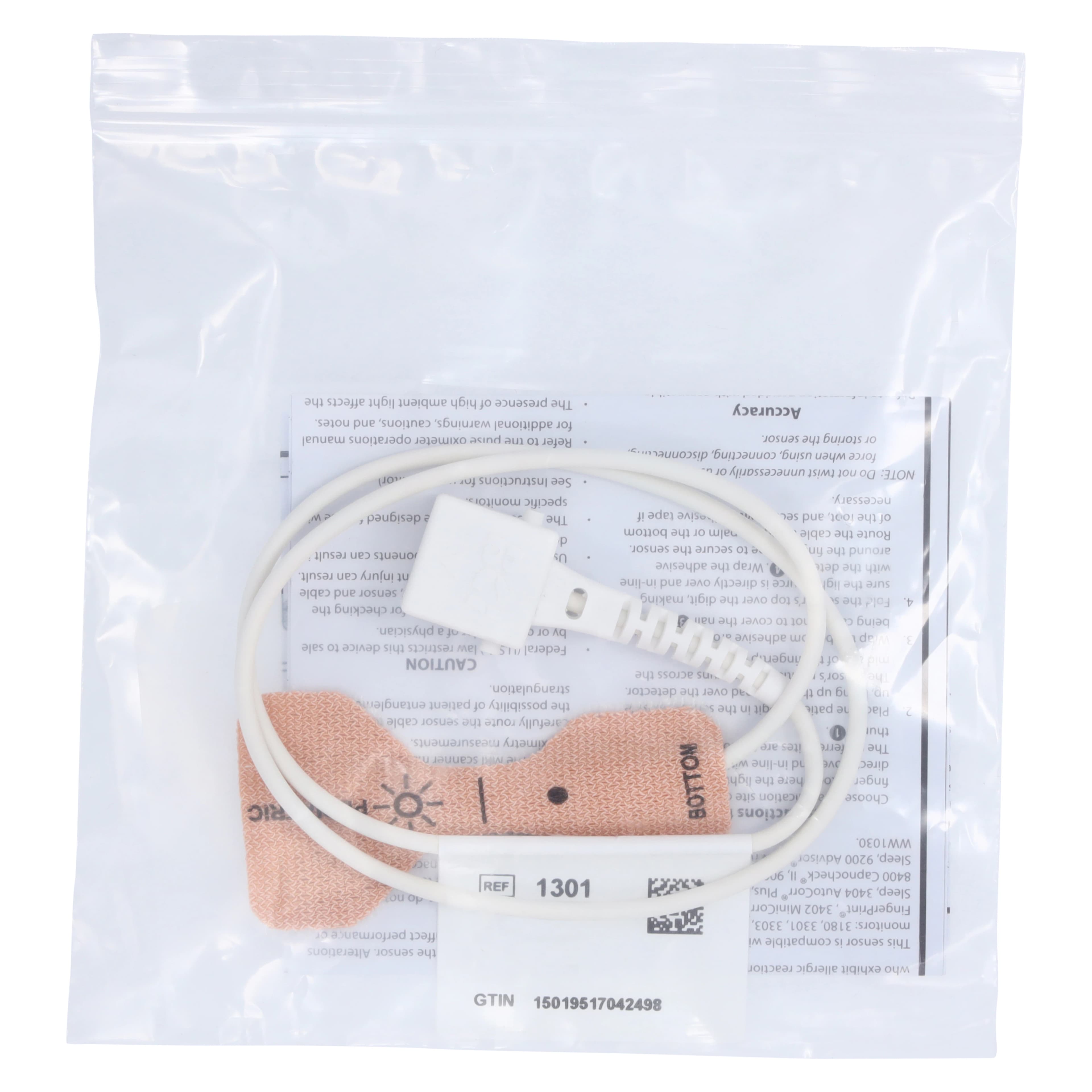 BCI SpO2 Sensor, Pediatric Finger Probe, 15-45 kg, Each thumbnail 4