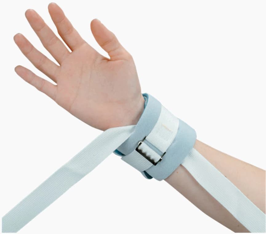 DeRoyal Limb Holder, Foam, Adult, Wrist/Ankle, Hook & Loop Fastener, 50/Case - Limb Holder Foam Adult - Image 1