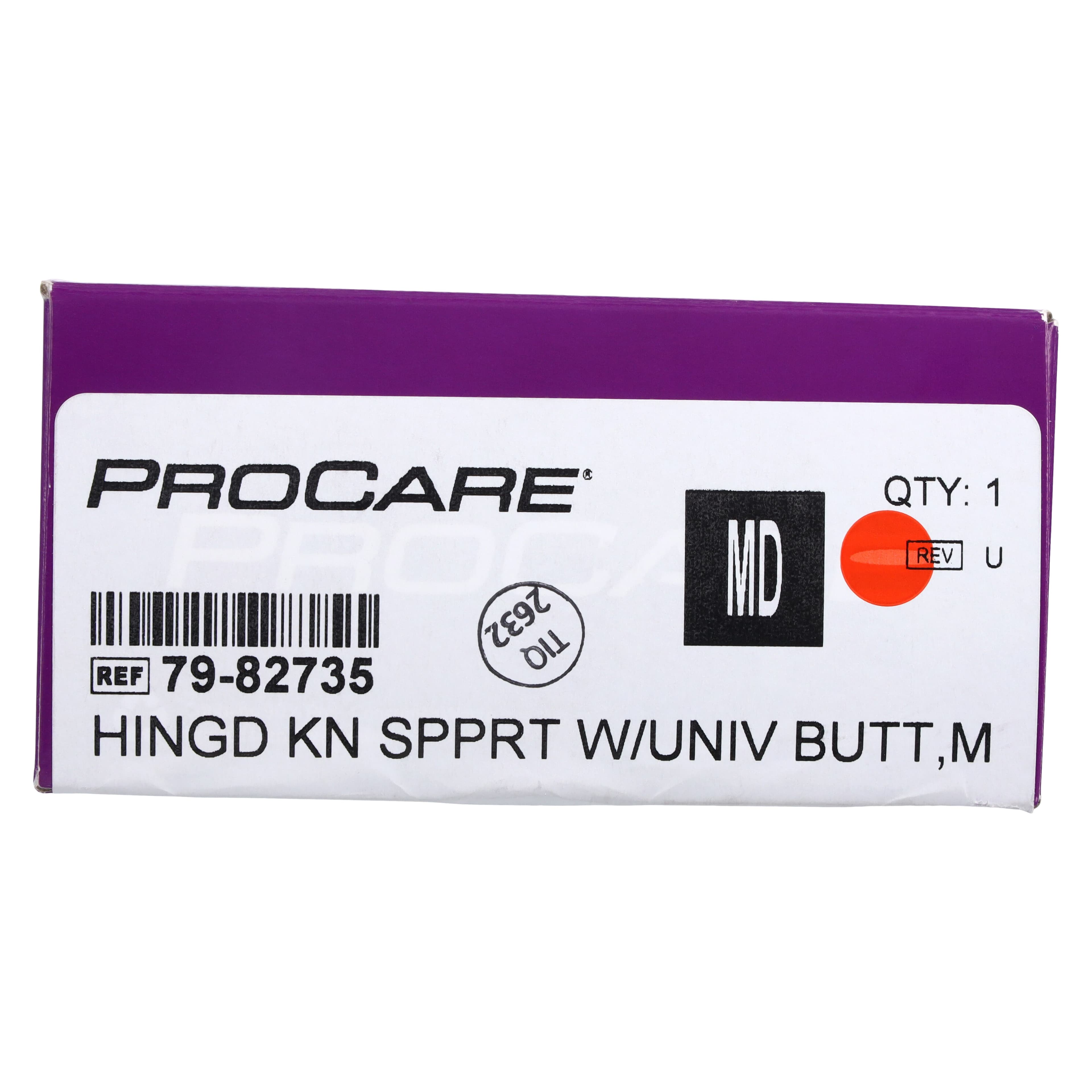 Procare Stabilizing Support Knee, Neoprene, Adult Medium (18-20.5"), Black thumbnail 7