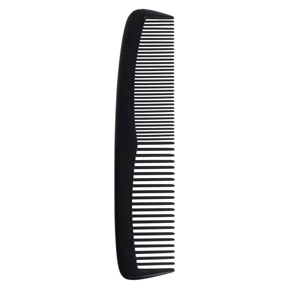 Graham-Field Plastic Comb, 5-inch, Coarse/Fine Teeth, Black, 144/Box - Comb Black Plastic 5-in - Image 1