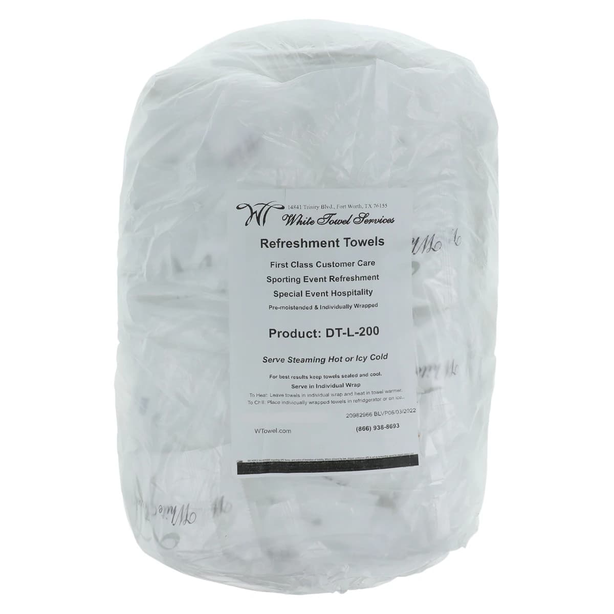 Disposable Refreshment Towels, Lemon Scented, 8" x 10", White, 200/Case thumbnail 3