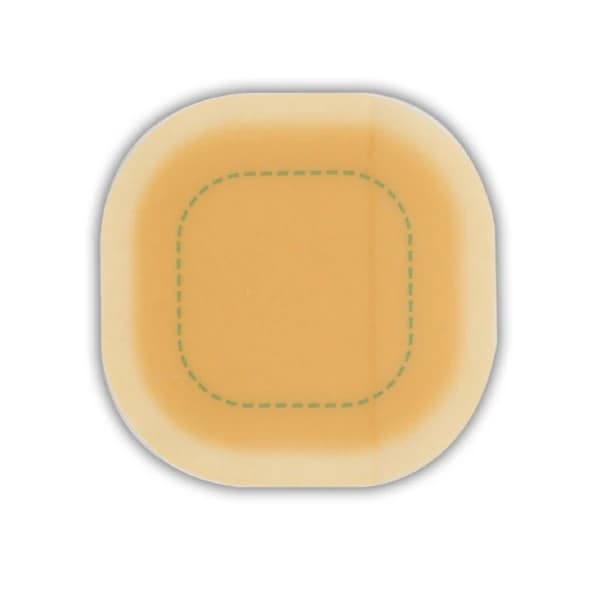 DuoDerm Signal Hydrocolloid Wound Dressing, 14x14cm (5-1/2x5-1/2"), Sterile, Square, Adhesive, Latex-Free - Duro Derm Signal 14x14cm - Image 1