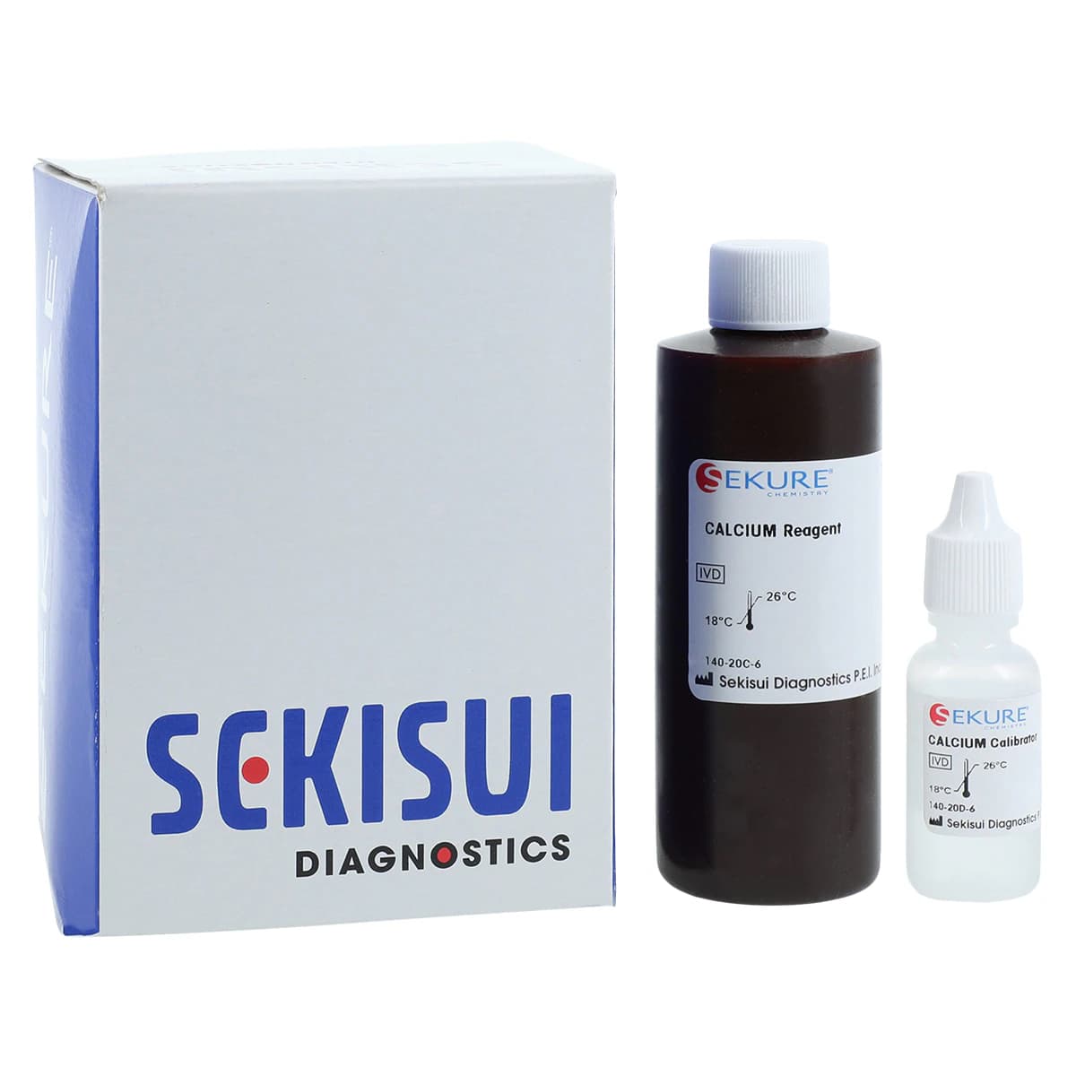 Calcium (Arsenazo) Test Kit, 4 x 125 mL Reagent + 1 x 15 mL Calibrator, Diagnostic Chemicals Ltd - Calcium(Arsenazo) 4X125Ml - Image 1