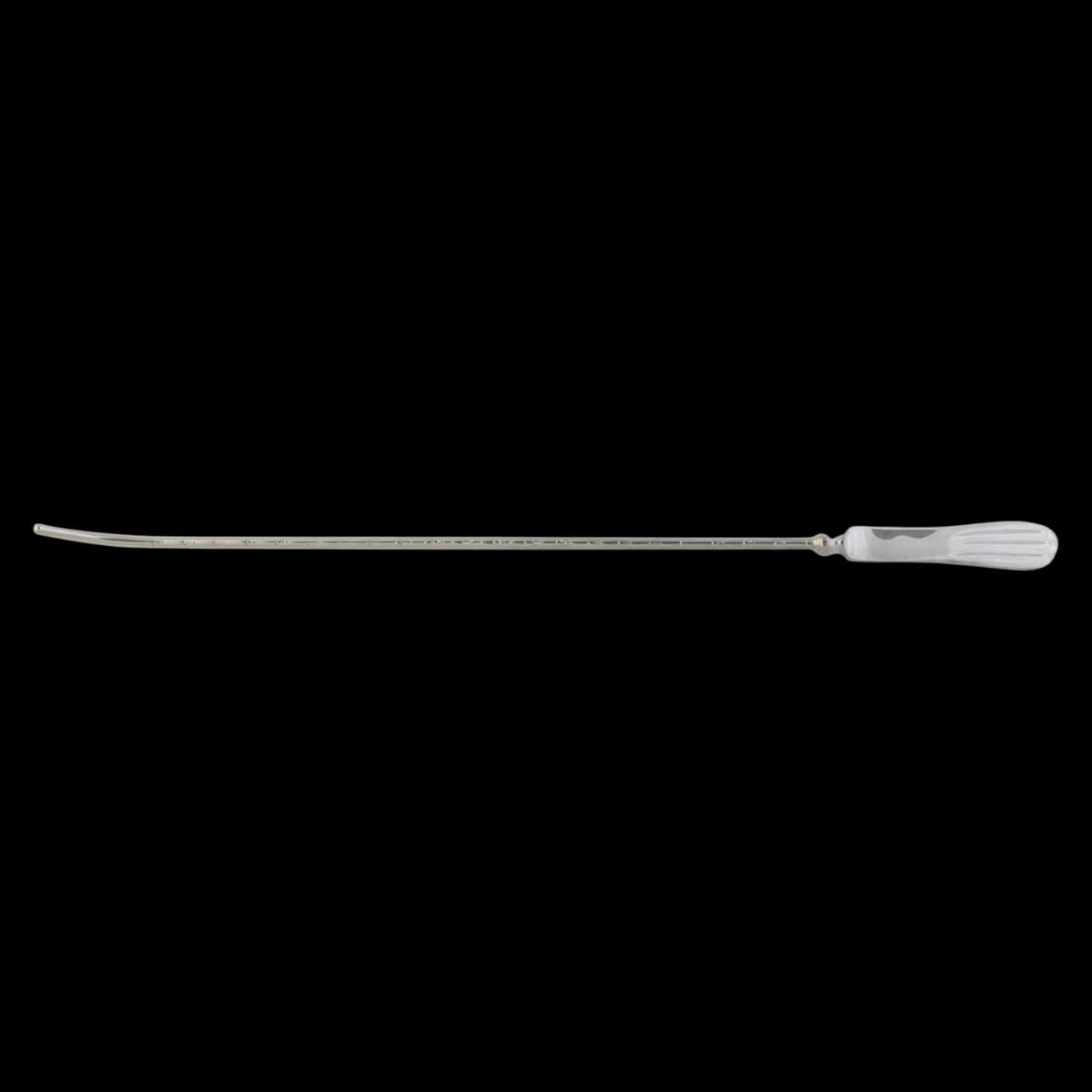 Sims Uterine Sound, 13" Silver Plated, Each - Uterine Sound Grad Sims - Image 1