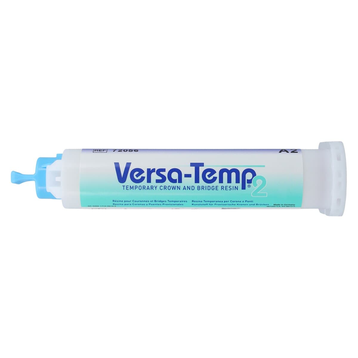 Versa-Temp® 2 Temporary Crown and Bridge Resin, Shade A2, 50ml Cartridge Refill (with 15 Mixing Tips) thumbnail 3