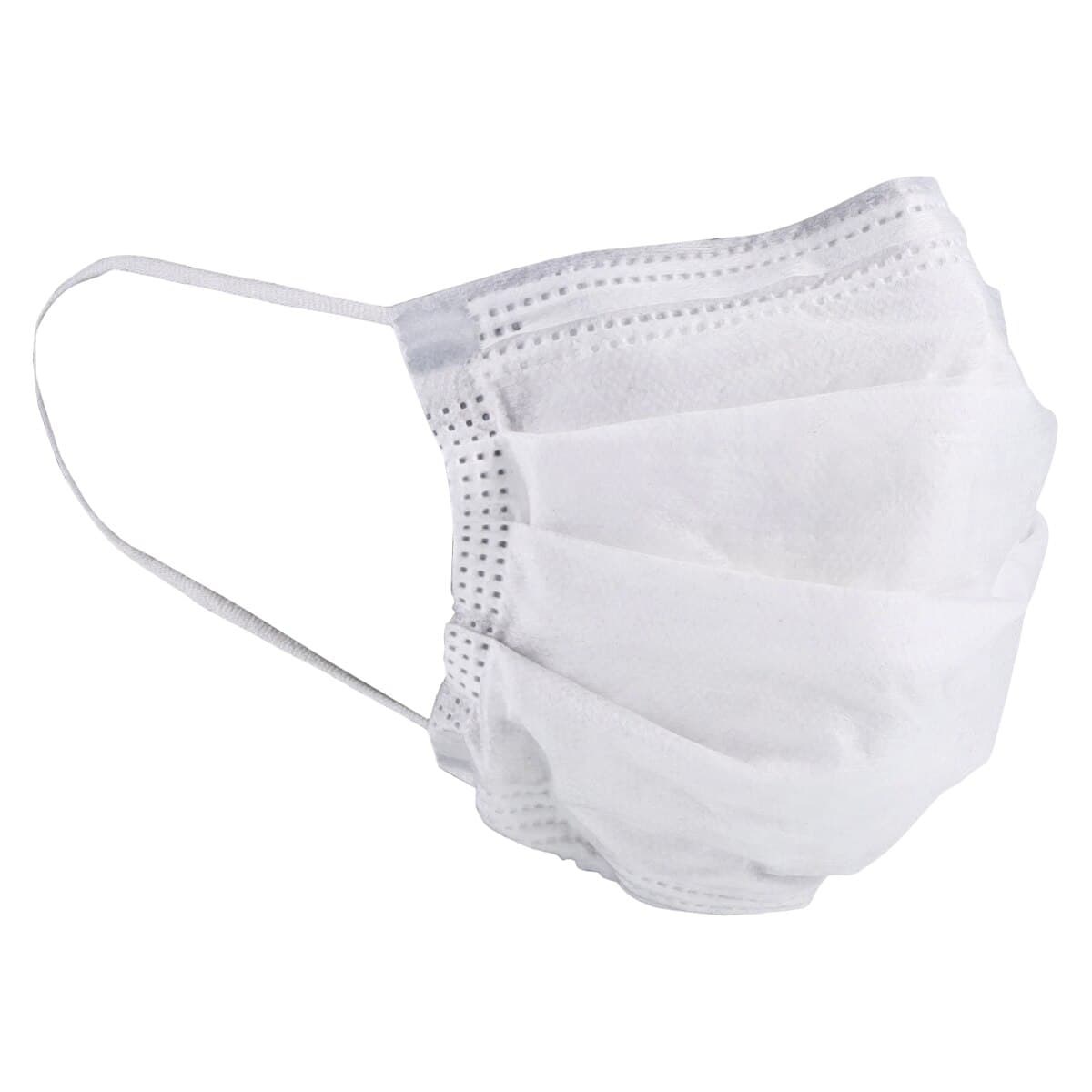 Com-Fit Plush™ Natural Fit Masks, ASTM Level 1, Latex-Free, White, 40/Box thumbnail 3